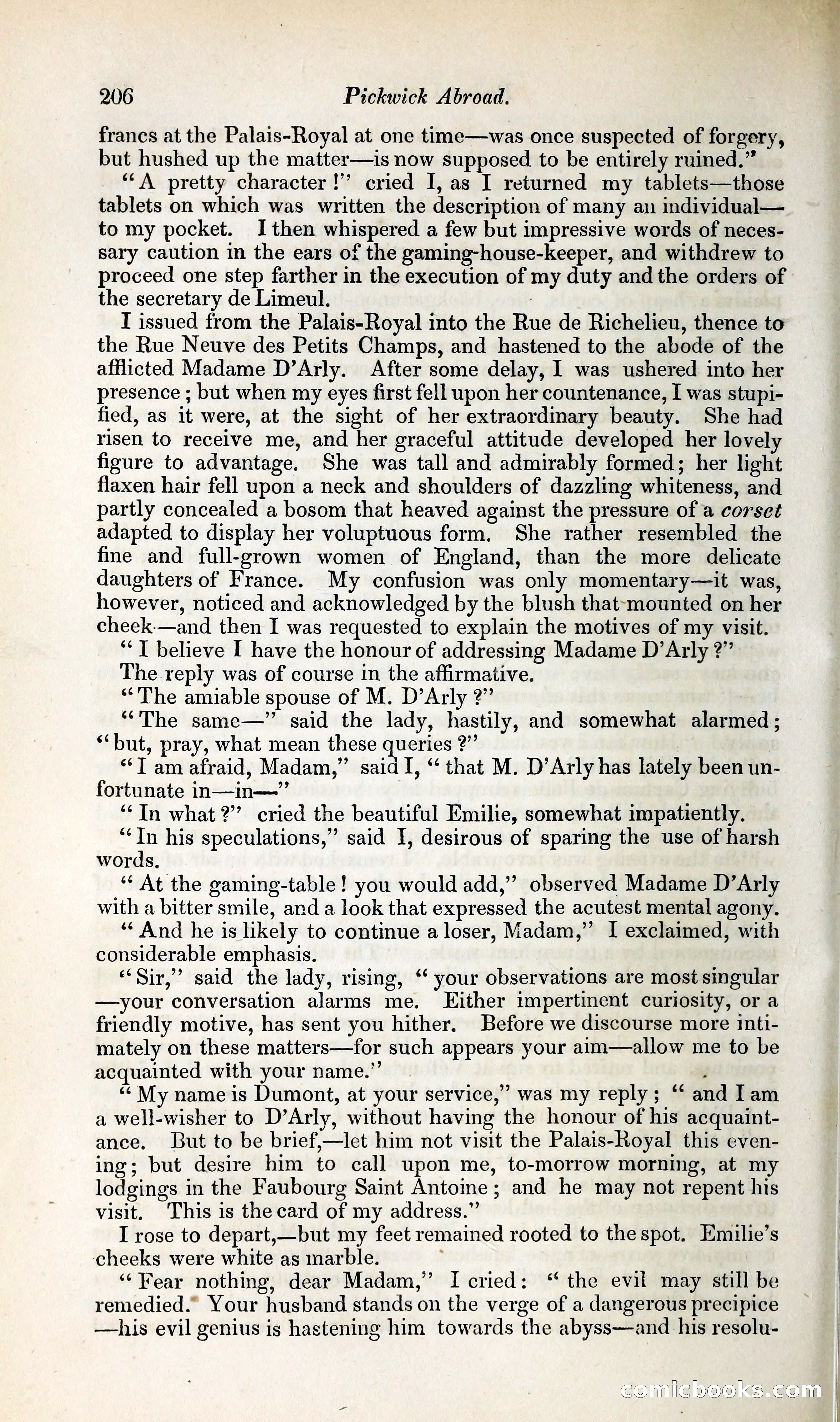 Pickwick Abroad: or, The Tour in France — page 255 of 392