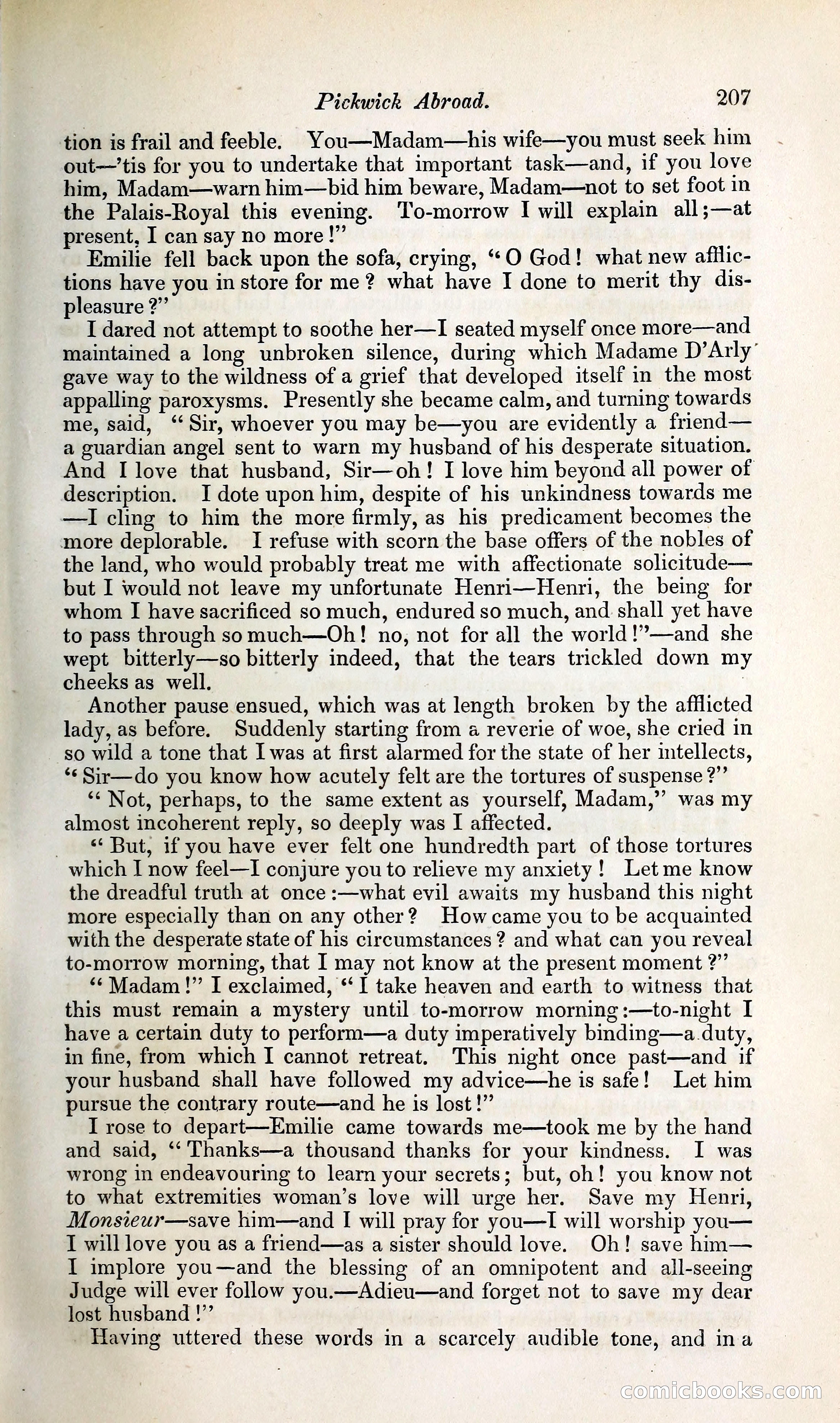 Pickwick Abroad: or, The Tour in France — page 256 of 392