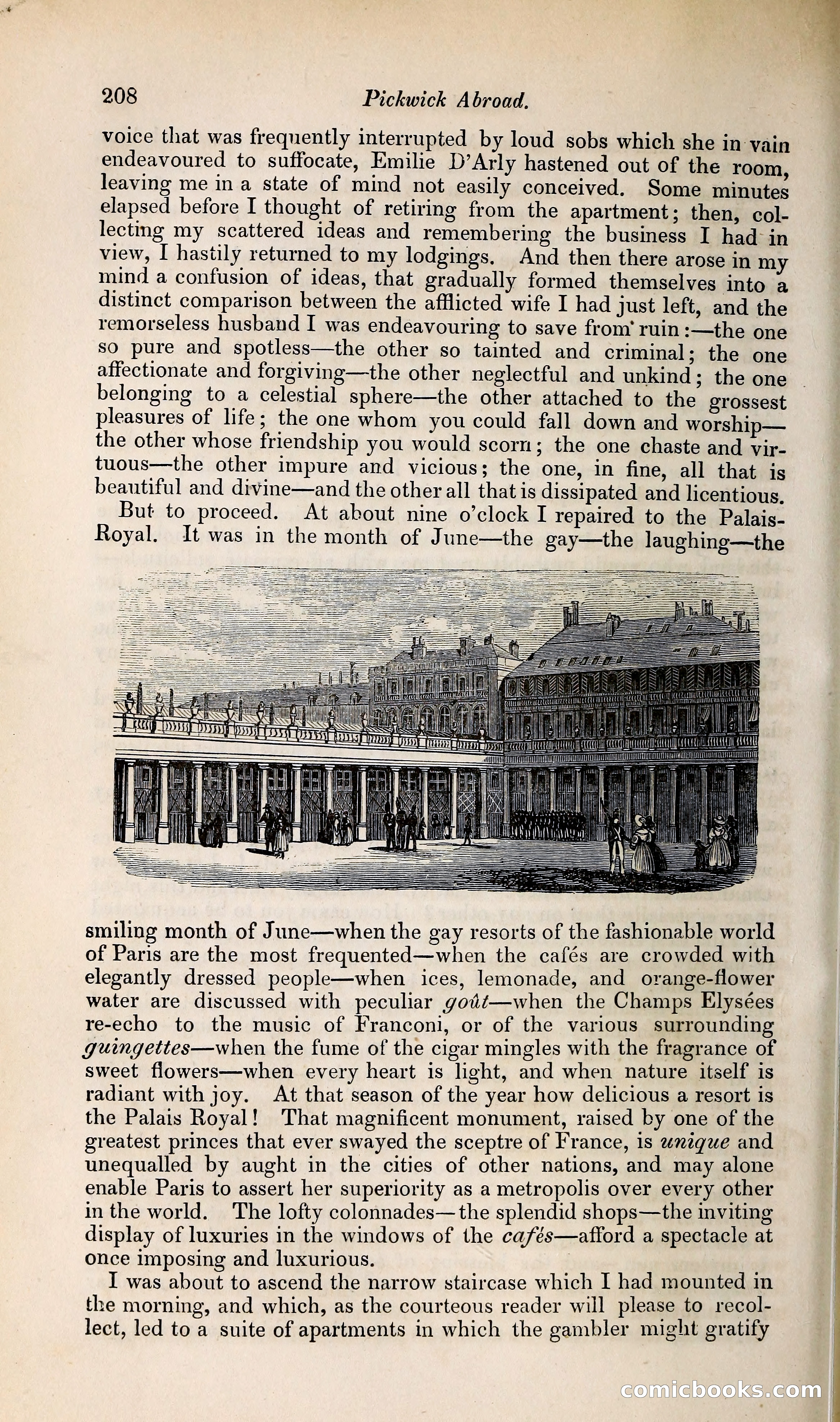 Pickwick Abroad: or, The Tour in France — page 257 of 392
