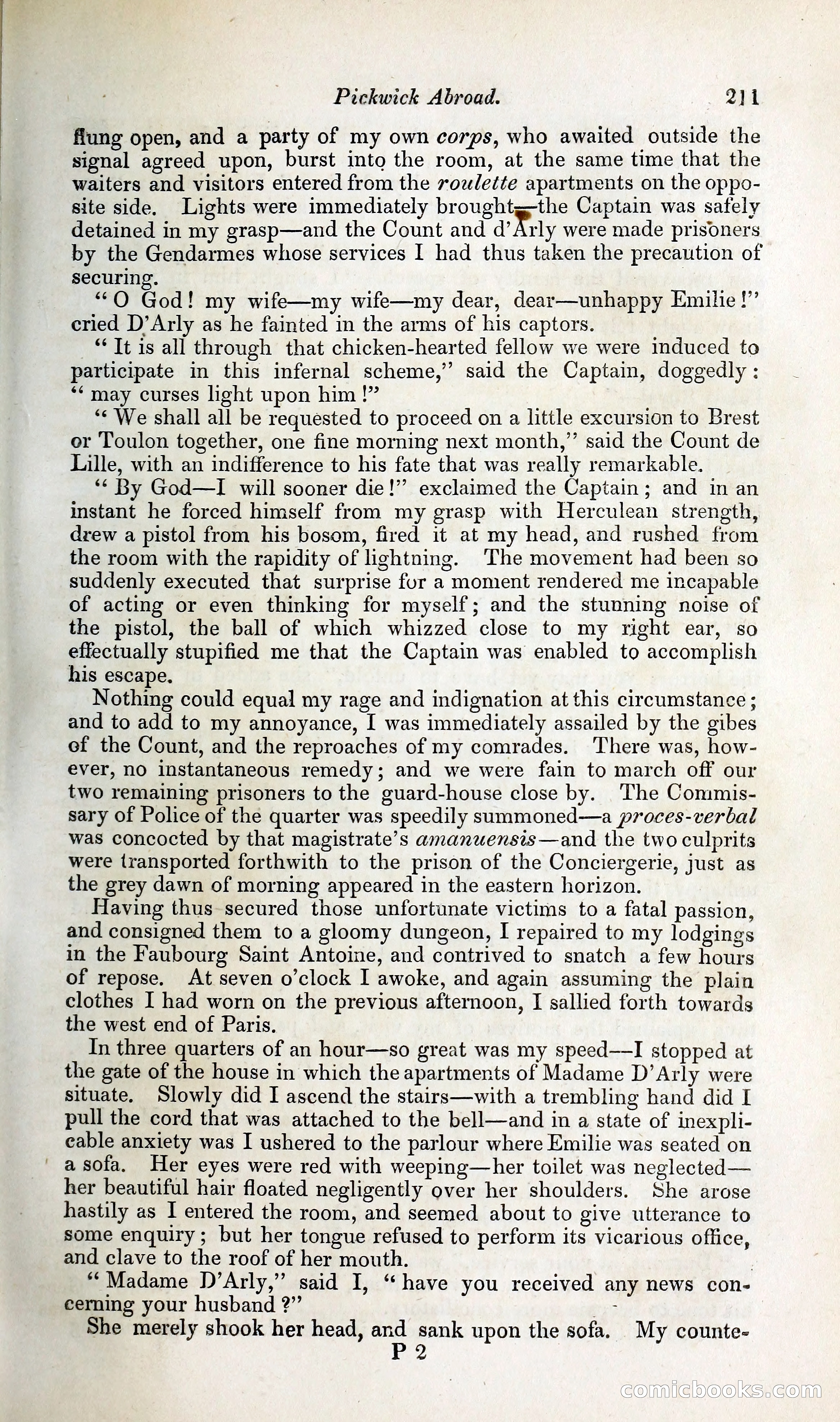 Pickwick Abroad: or, The Tour in France — page 260 of 392