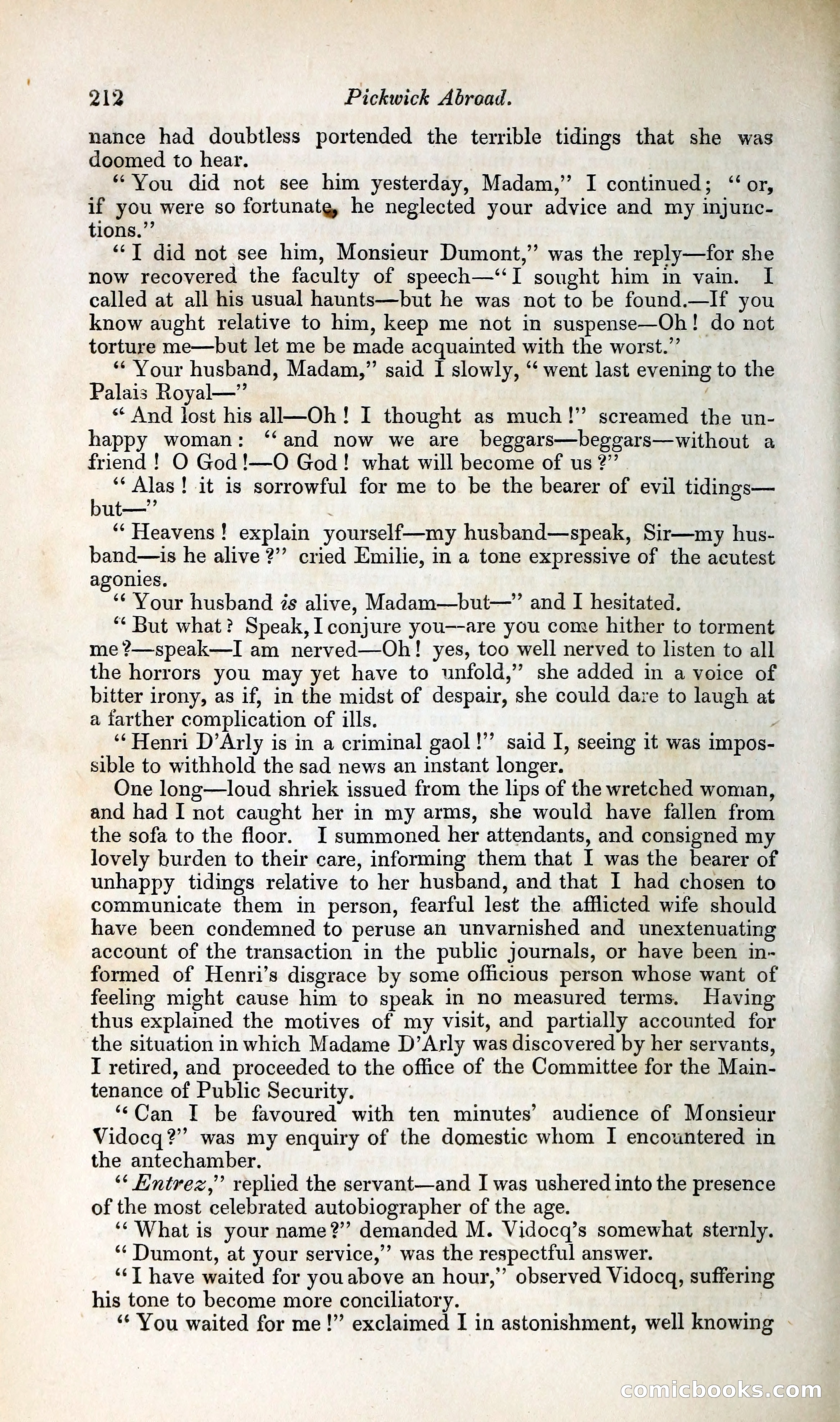 Pickwick Abroad: or, The Tour in France — page 261 of 392