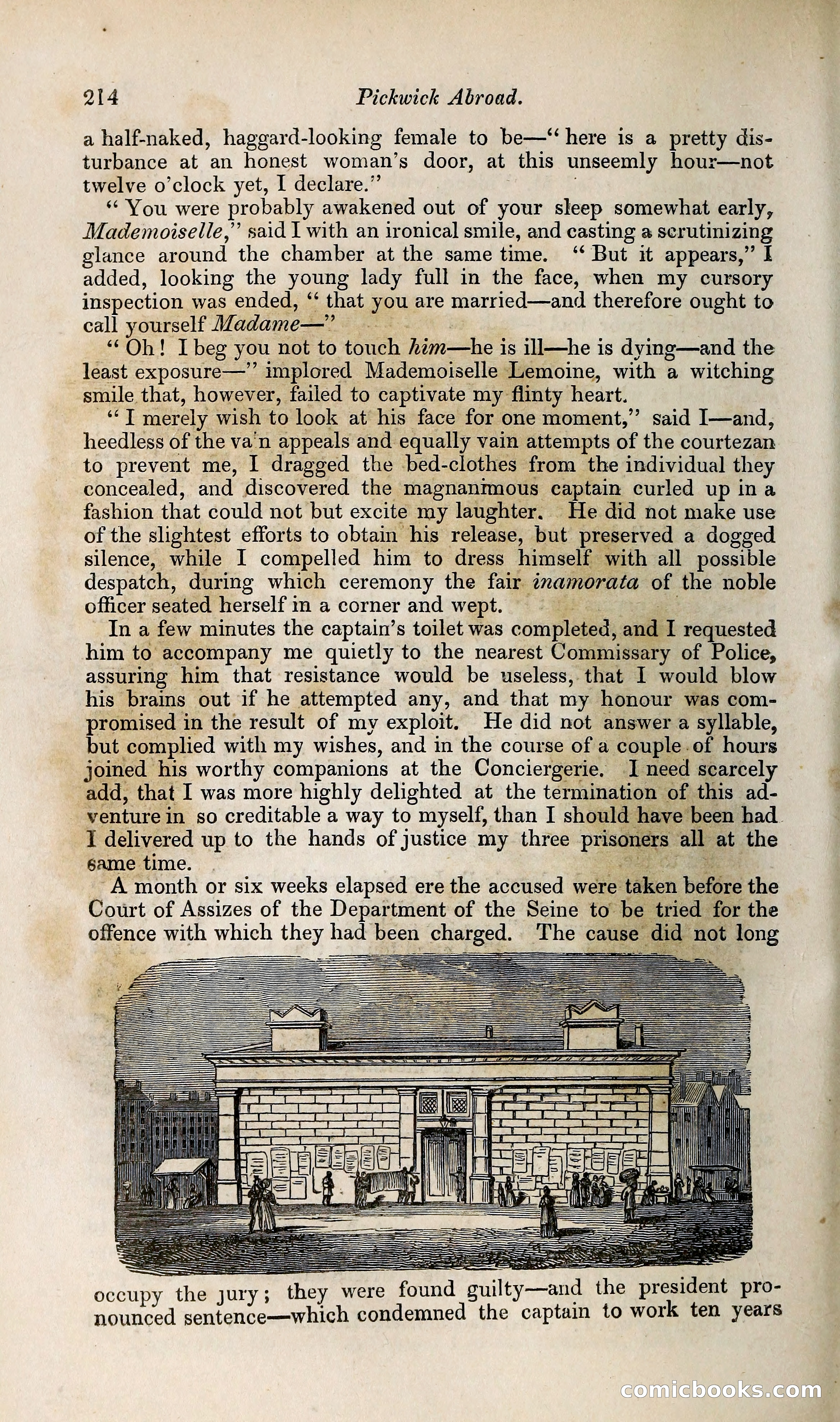 Pickwick Abroad: or, The Tour in France — page 263 of 392