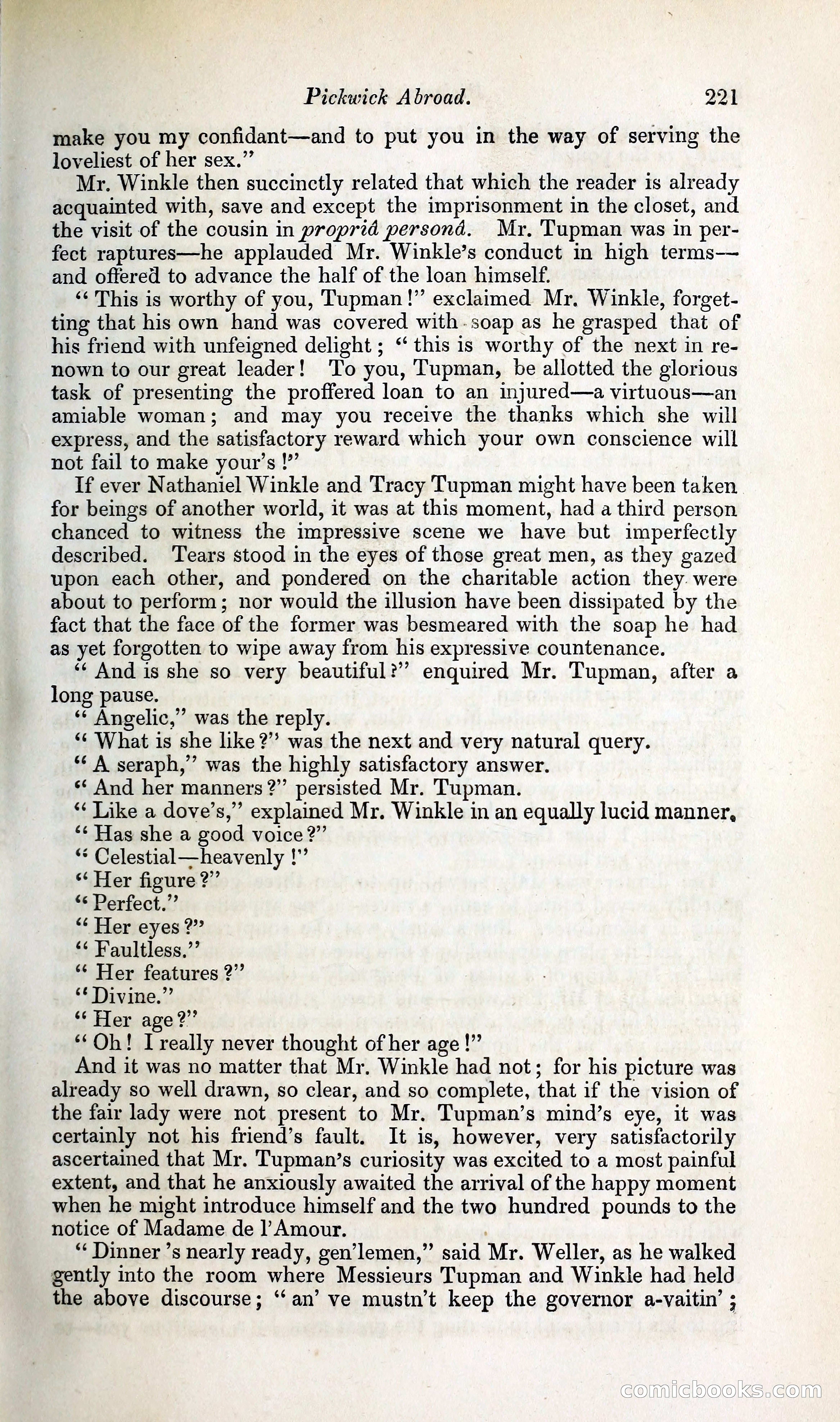Pickwick Abroad: or, The Tour in France — page 274 of 392