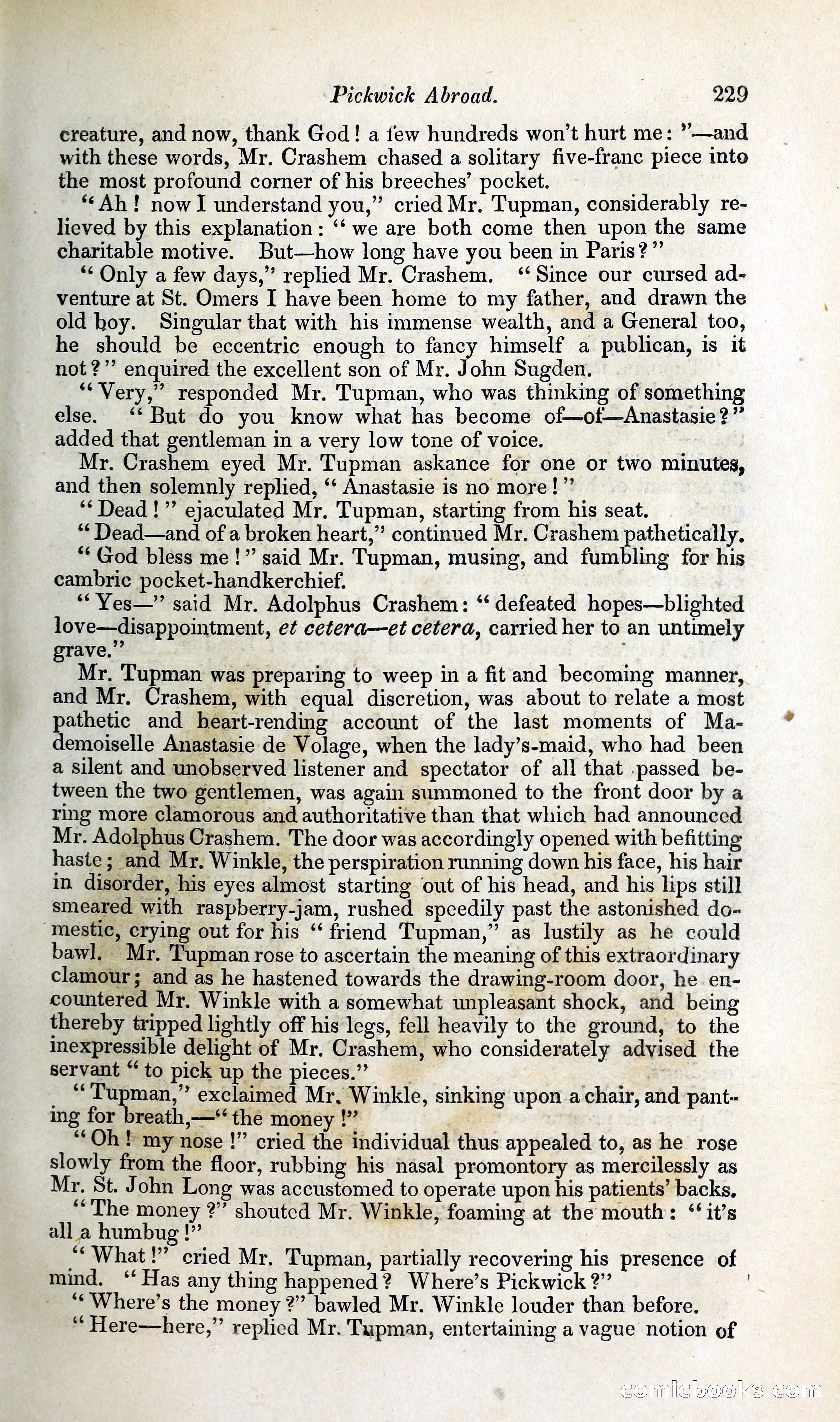 Pickwick Abroad: or, The Tour in France — page 284 of 392