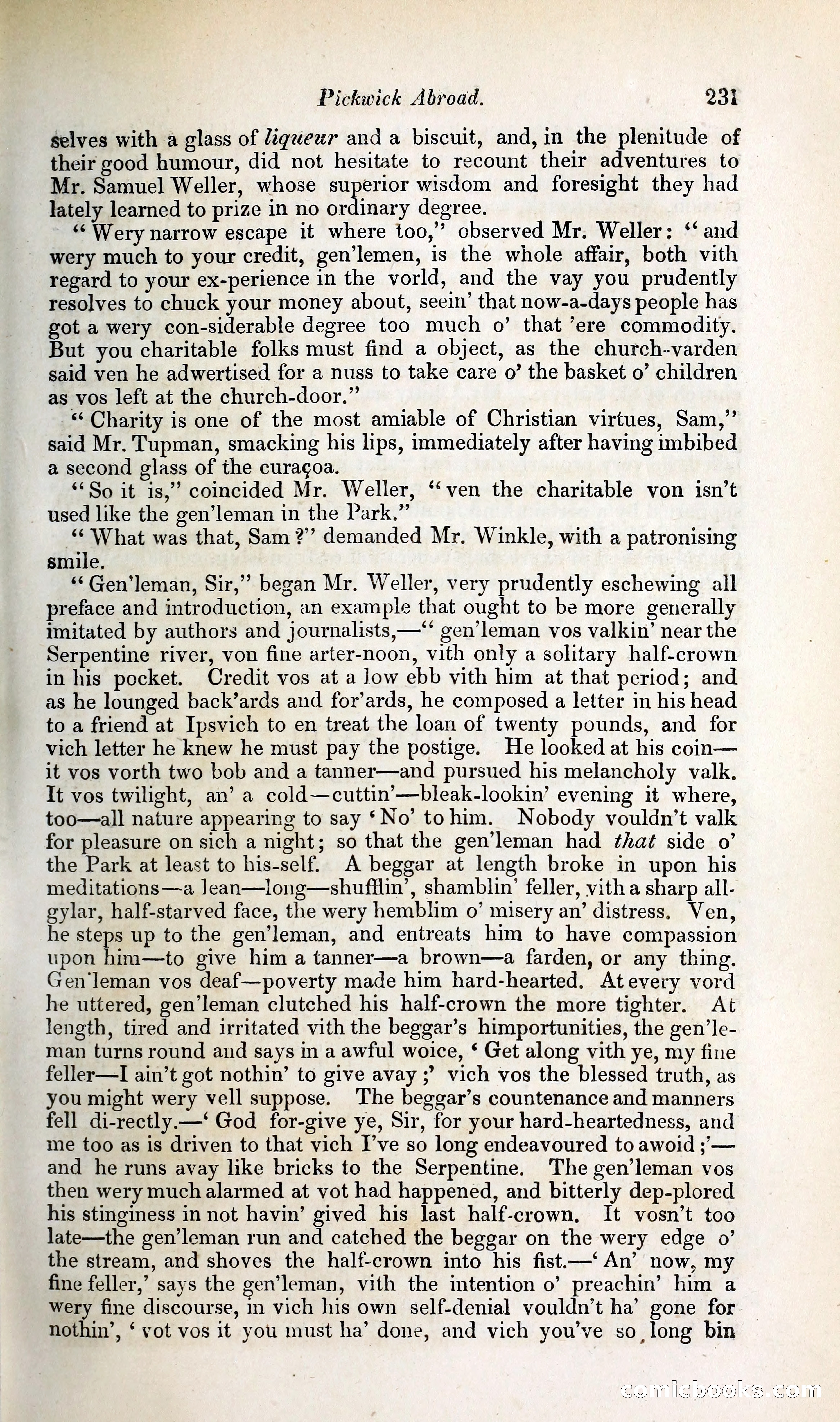 Pickwick Abroad: or, The Tour in France — page 286 of 392