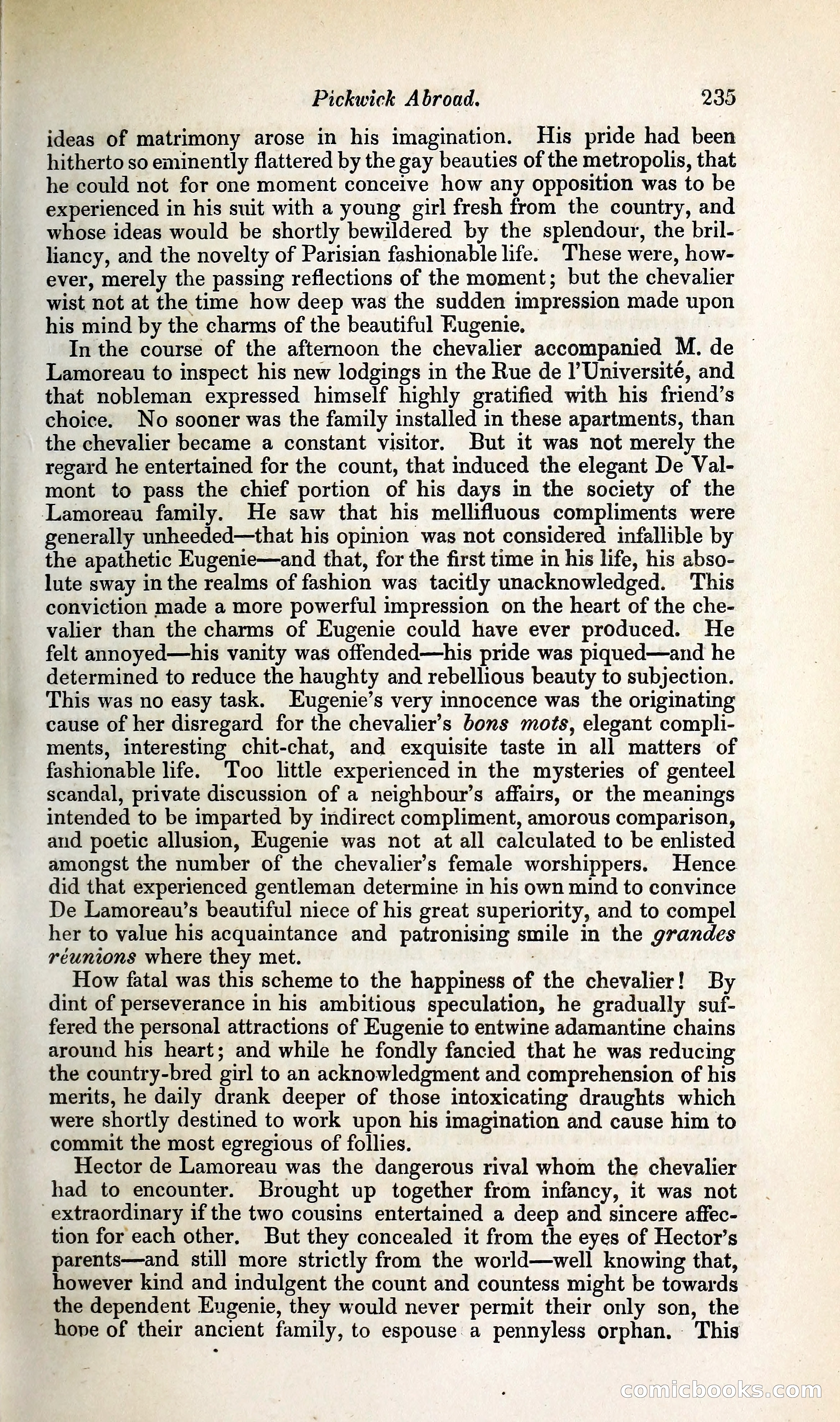 Pickwick Abroad: or, The Tour in France — page 290 of 392