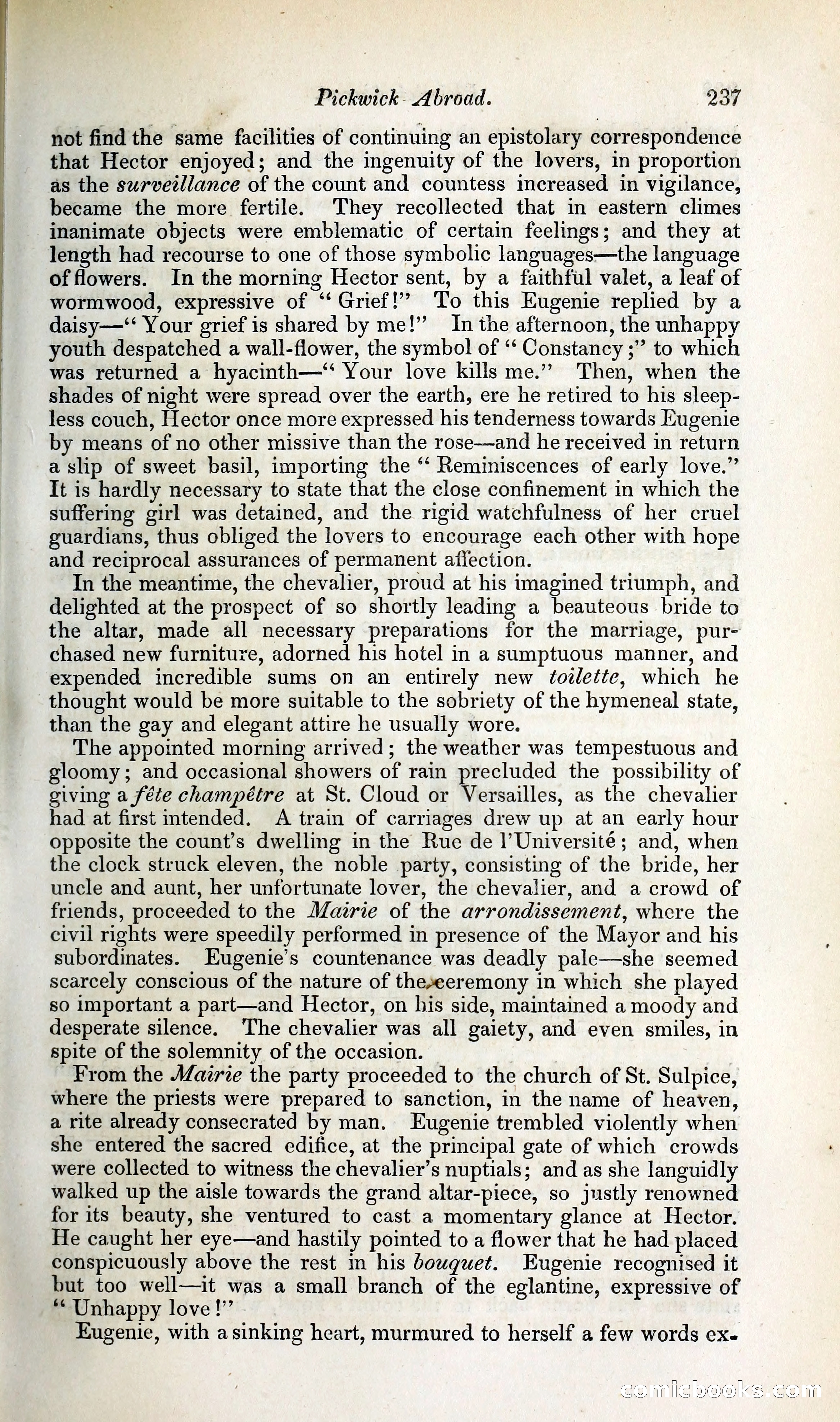 Pickwick Abroad: or, The Tour in France — page 292 of 392