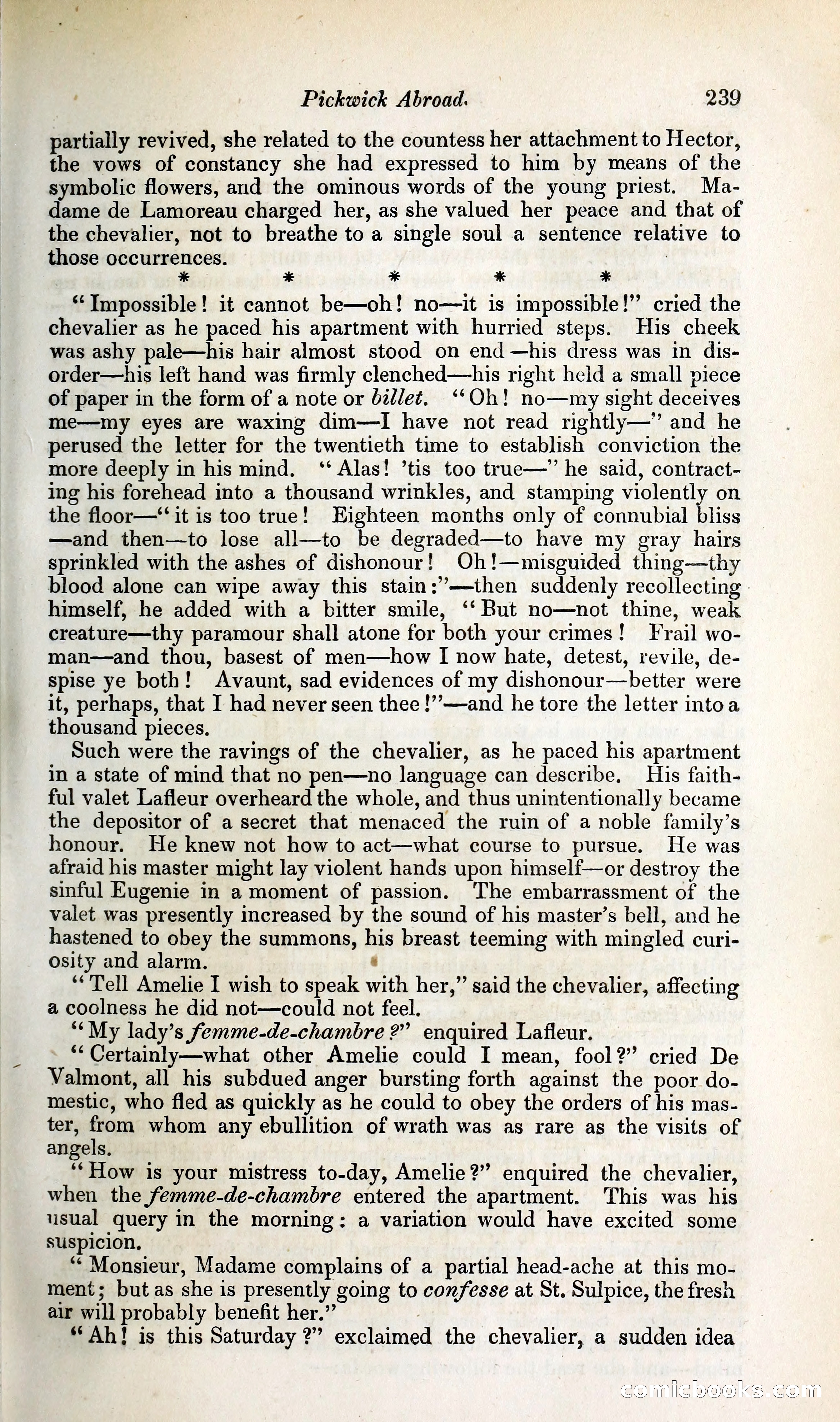 Pickwick Abroad: or, The Tour in France — page 294 of 392