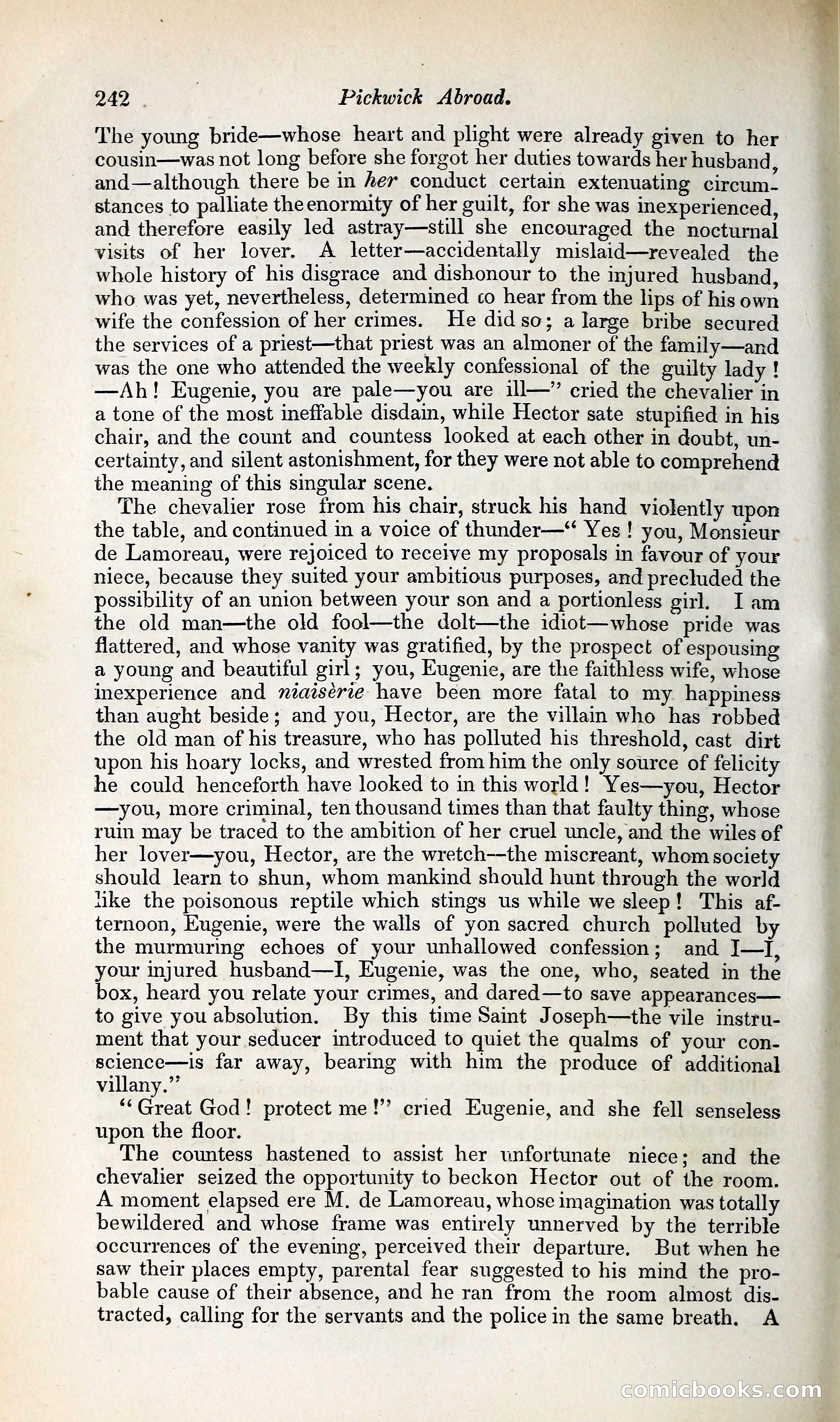 Pickwick Abroad: or, The Tour in France — page 297 of 392