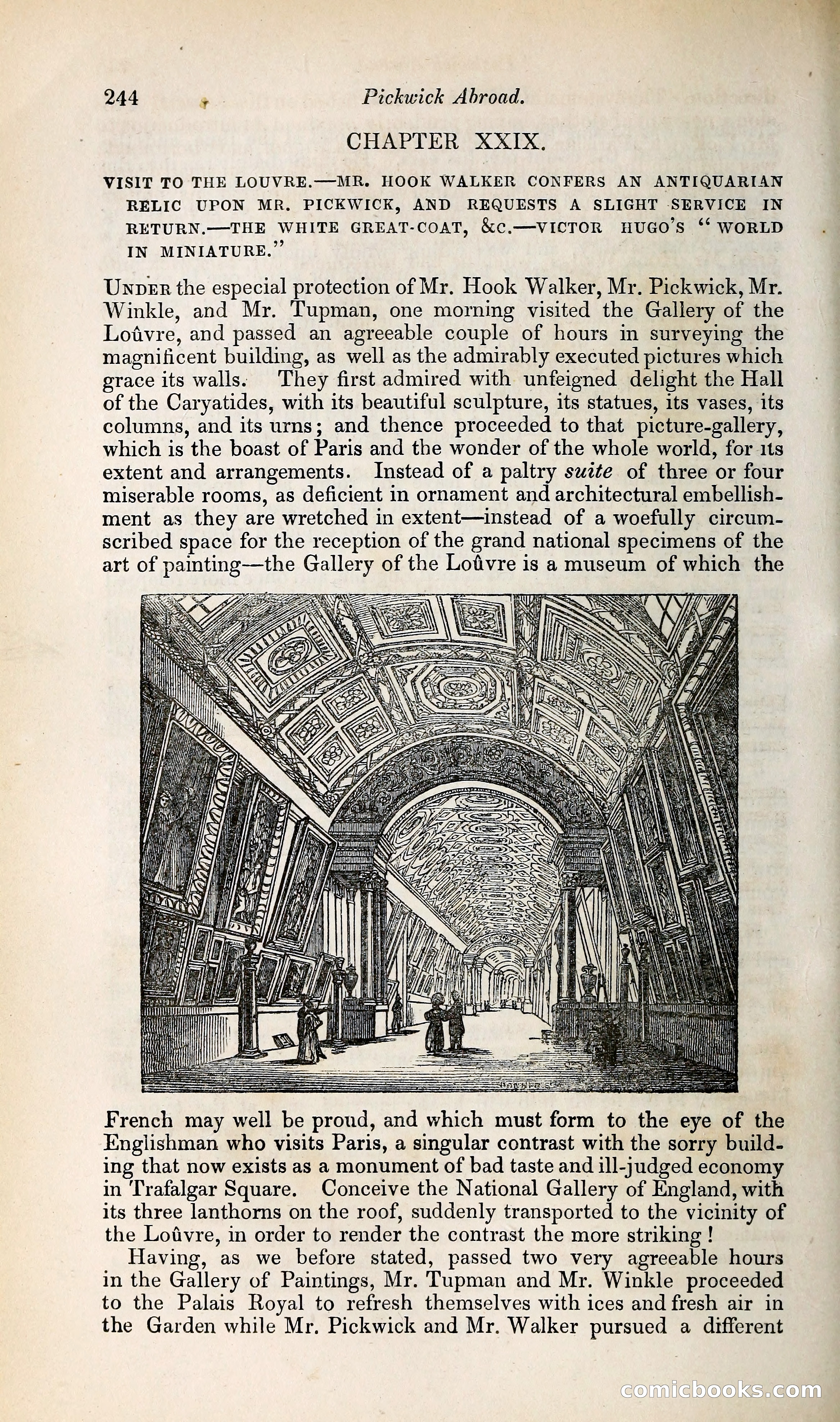 Pickwick Abroad: or, The Tour in France — page 299 of 392