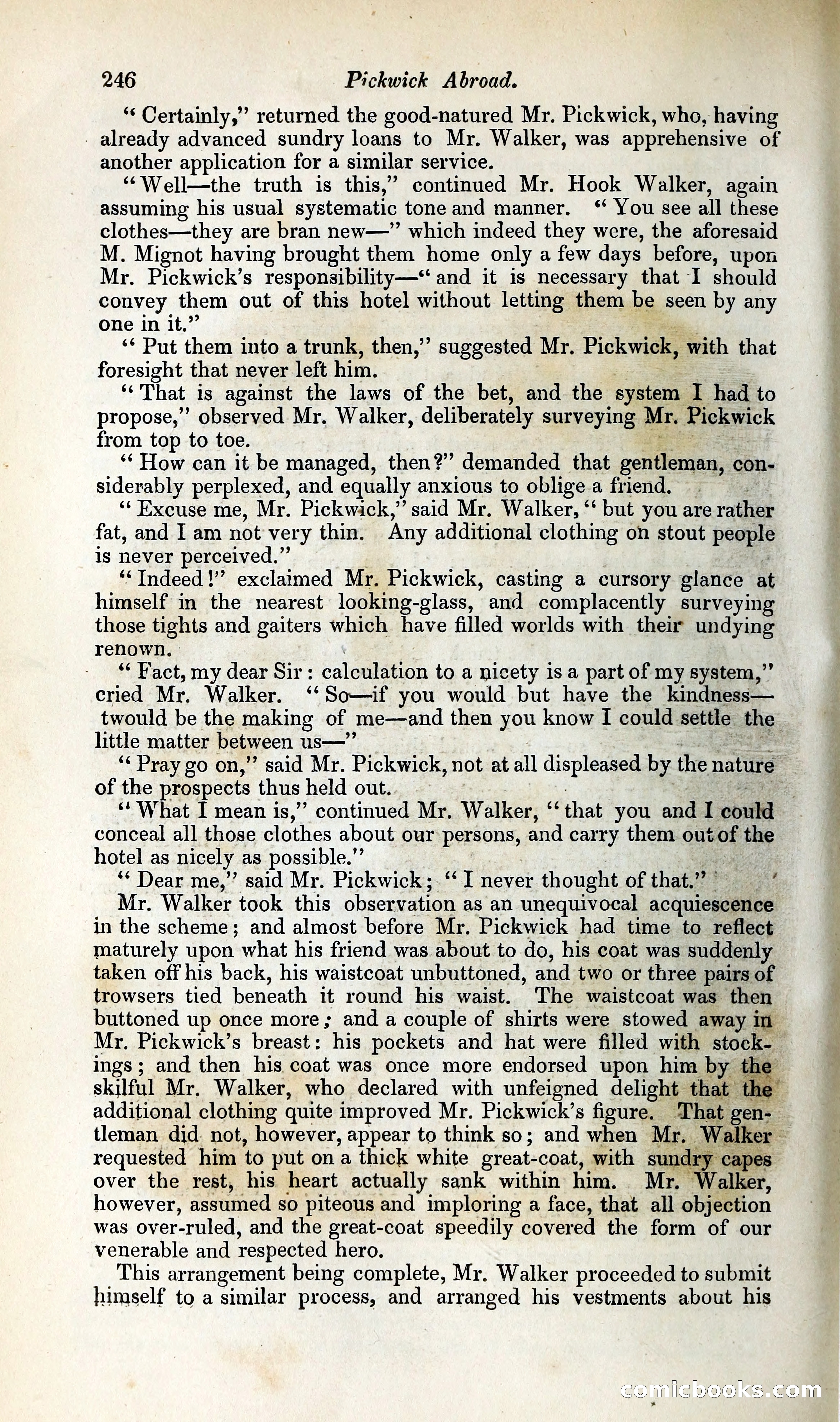 Pickwick Abroad: or, The Tour in France — page 301 of 392