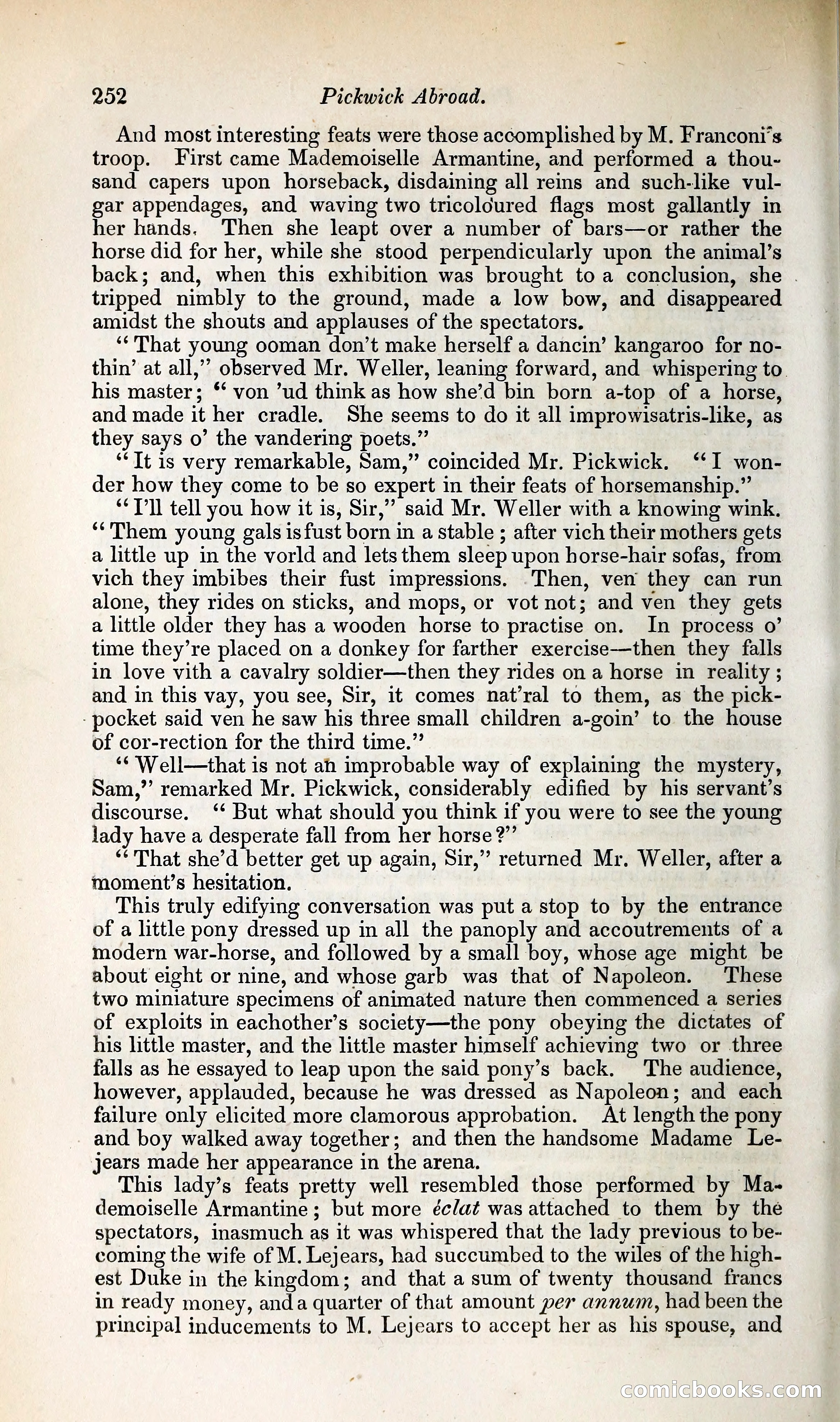 Pickwick Abroad: or, The Tour in France — page 309 of 392