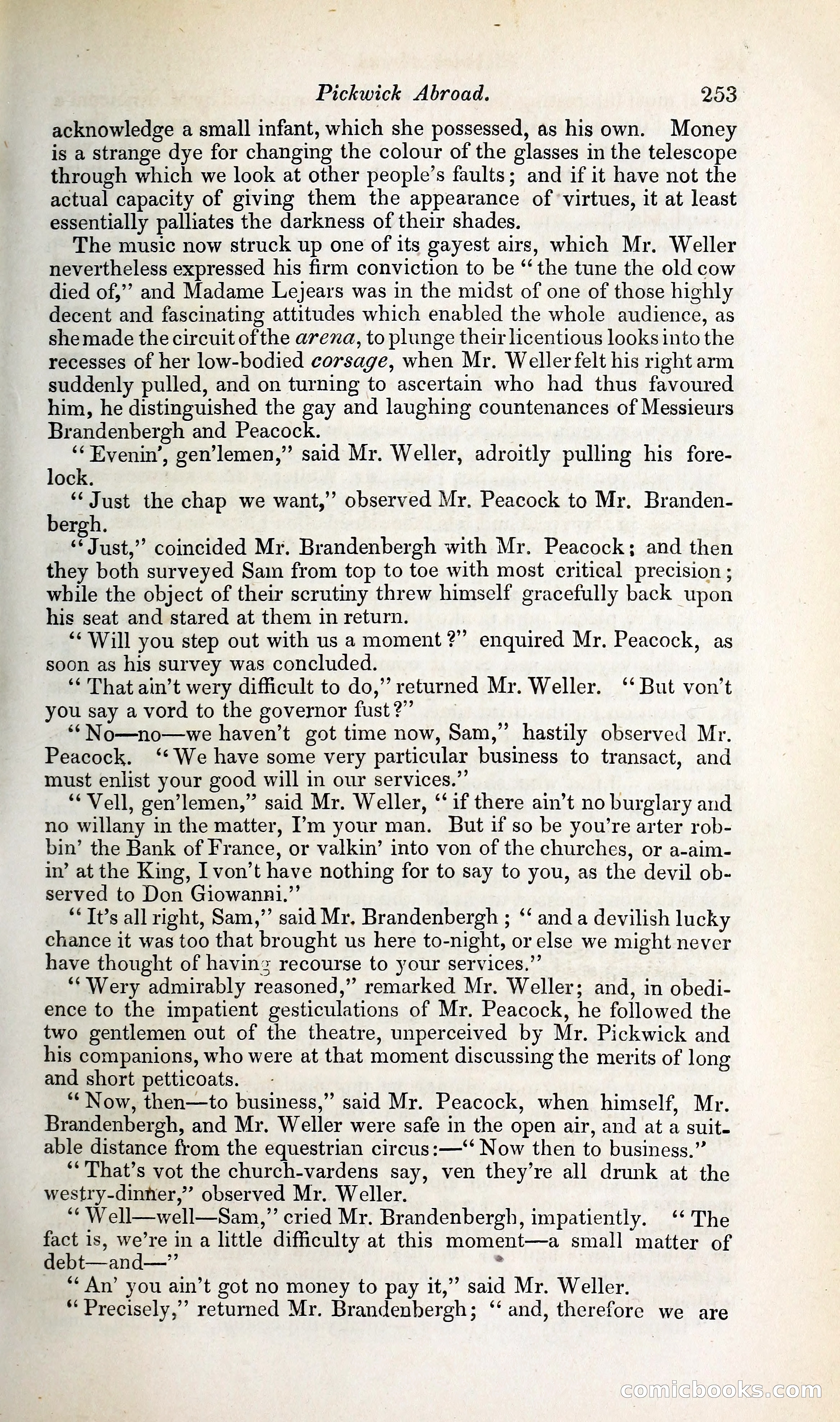 Pickwick Abroad: or, The Tour in France — page 310 of 392
