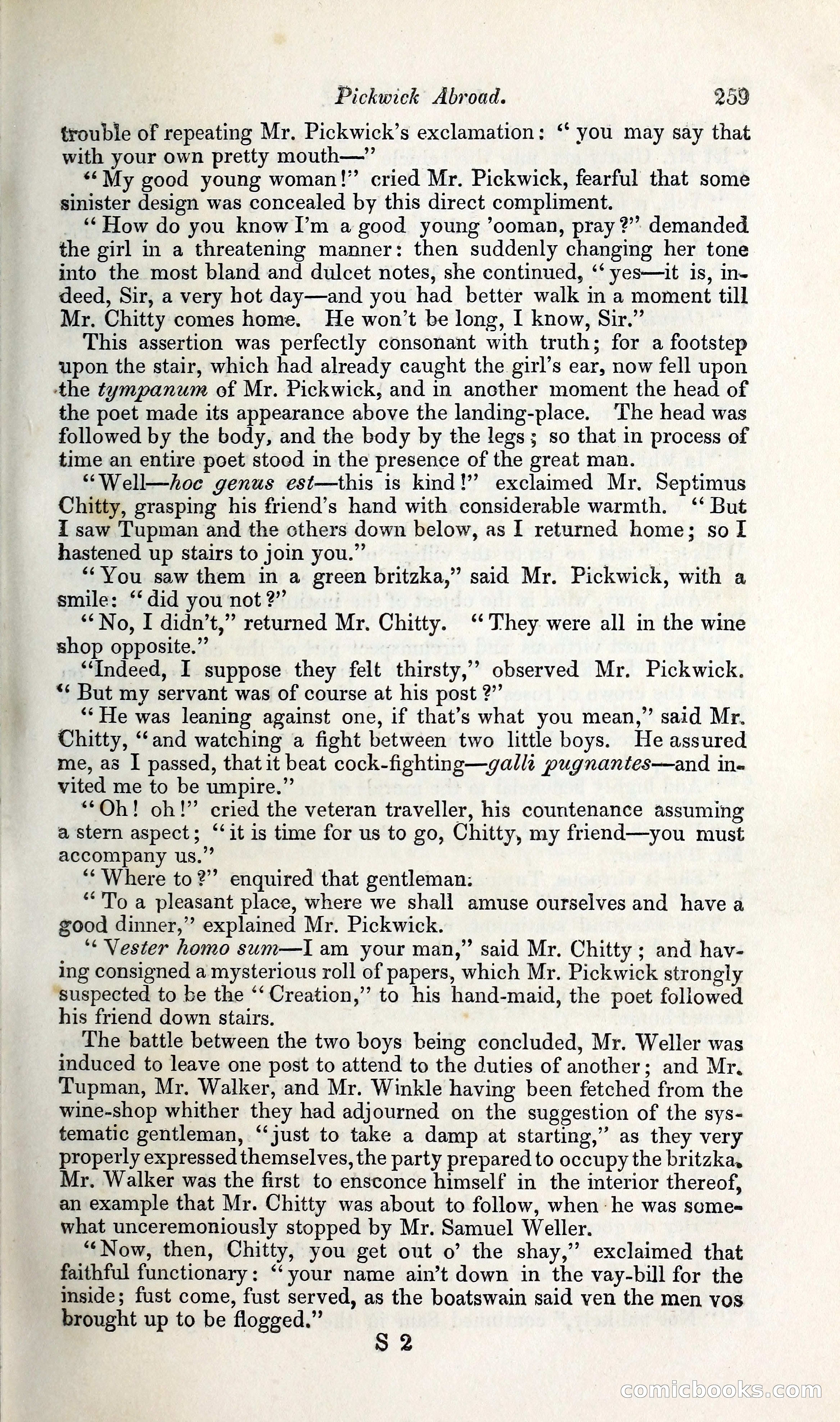 Pickwick Abroad: or, The Tour in France — page 316 of 392