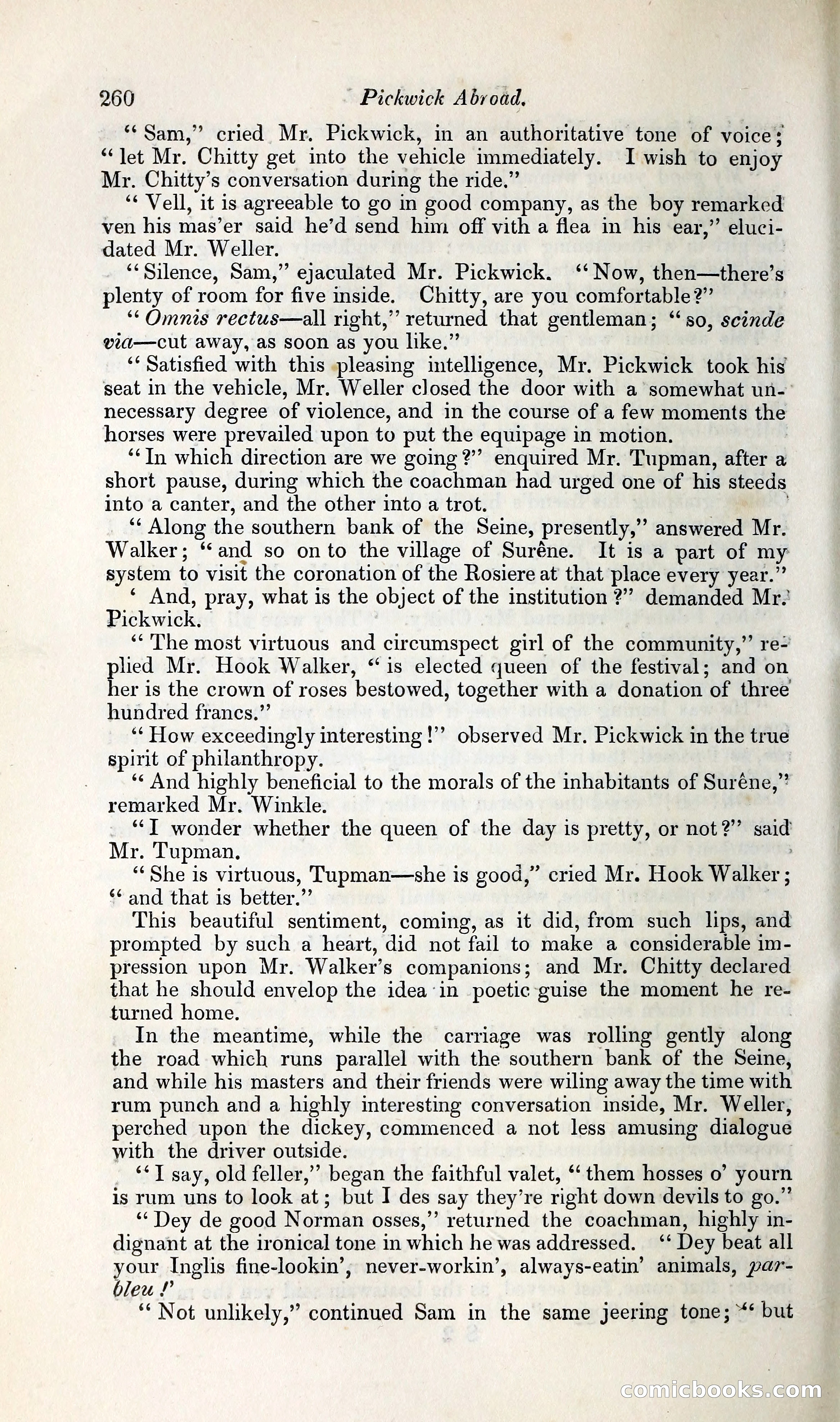 Pickwick Abroad: or, The Tour in France — page 317 of 392