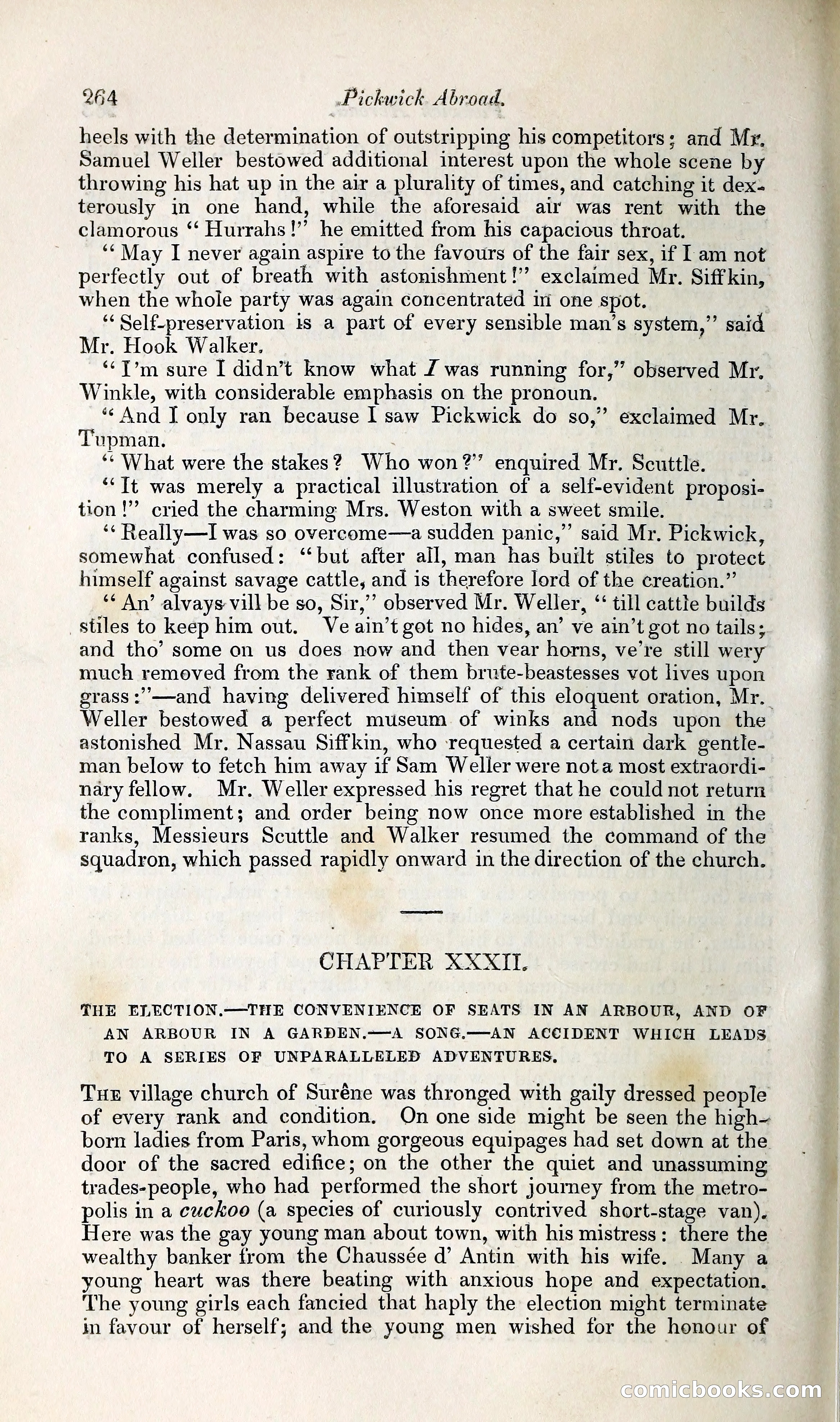 Pickwick Abroad: or, The Tour in France — page 323 of 392