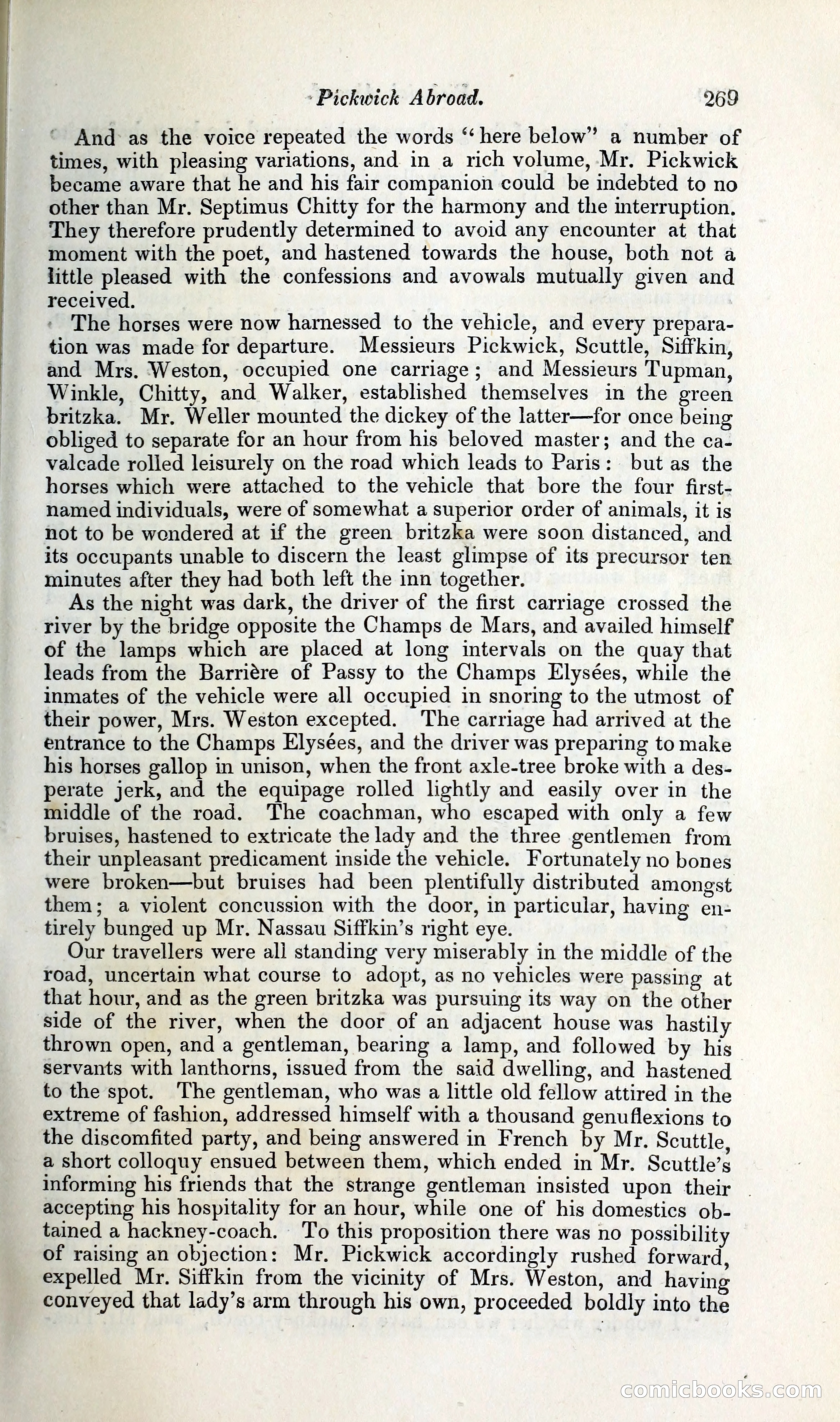 Pickwick Abroad: or, The Tour in France — page 328 of 392
