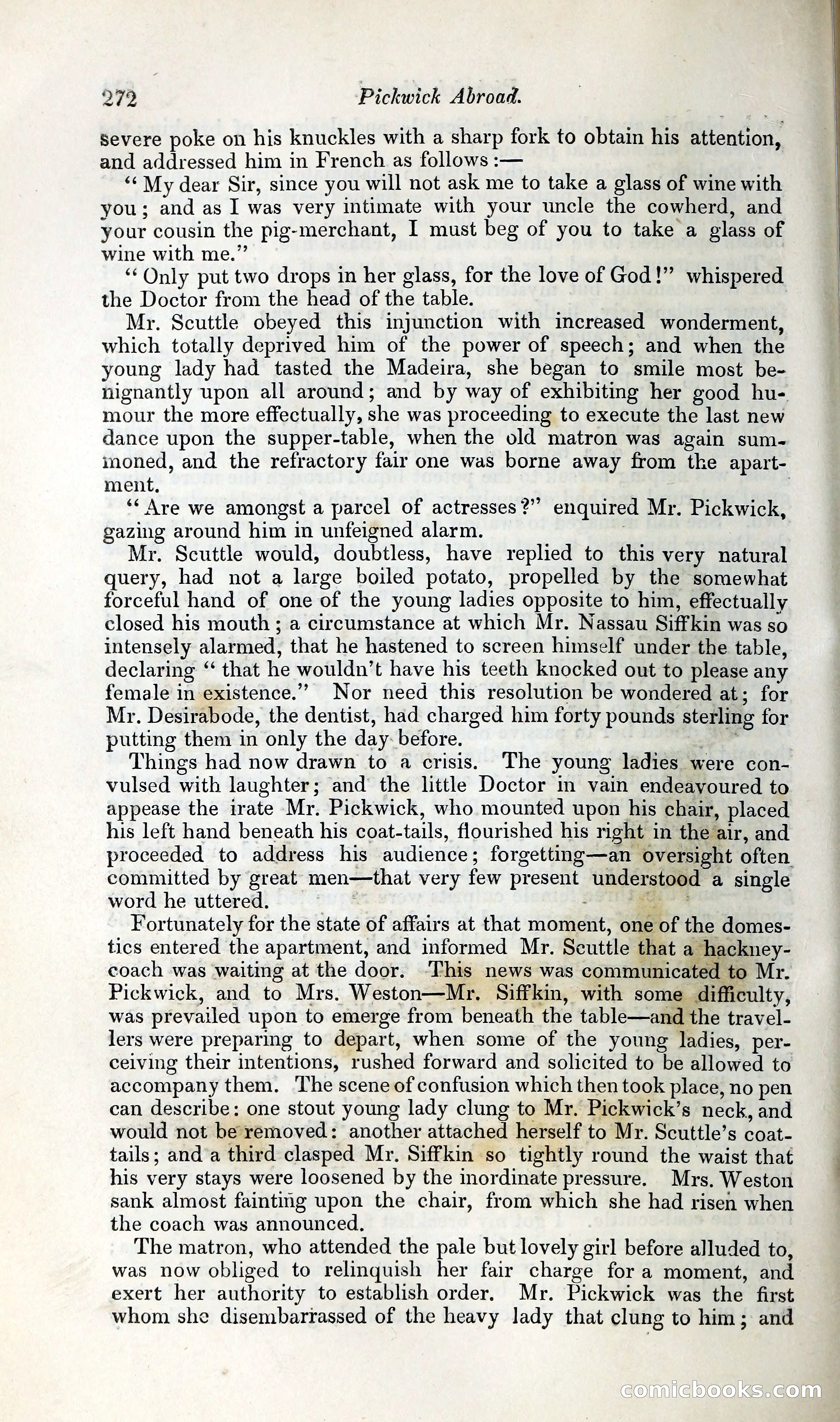 Pickwick Abroad: or, The Tour in France — page 331 of 392