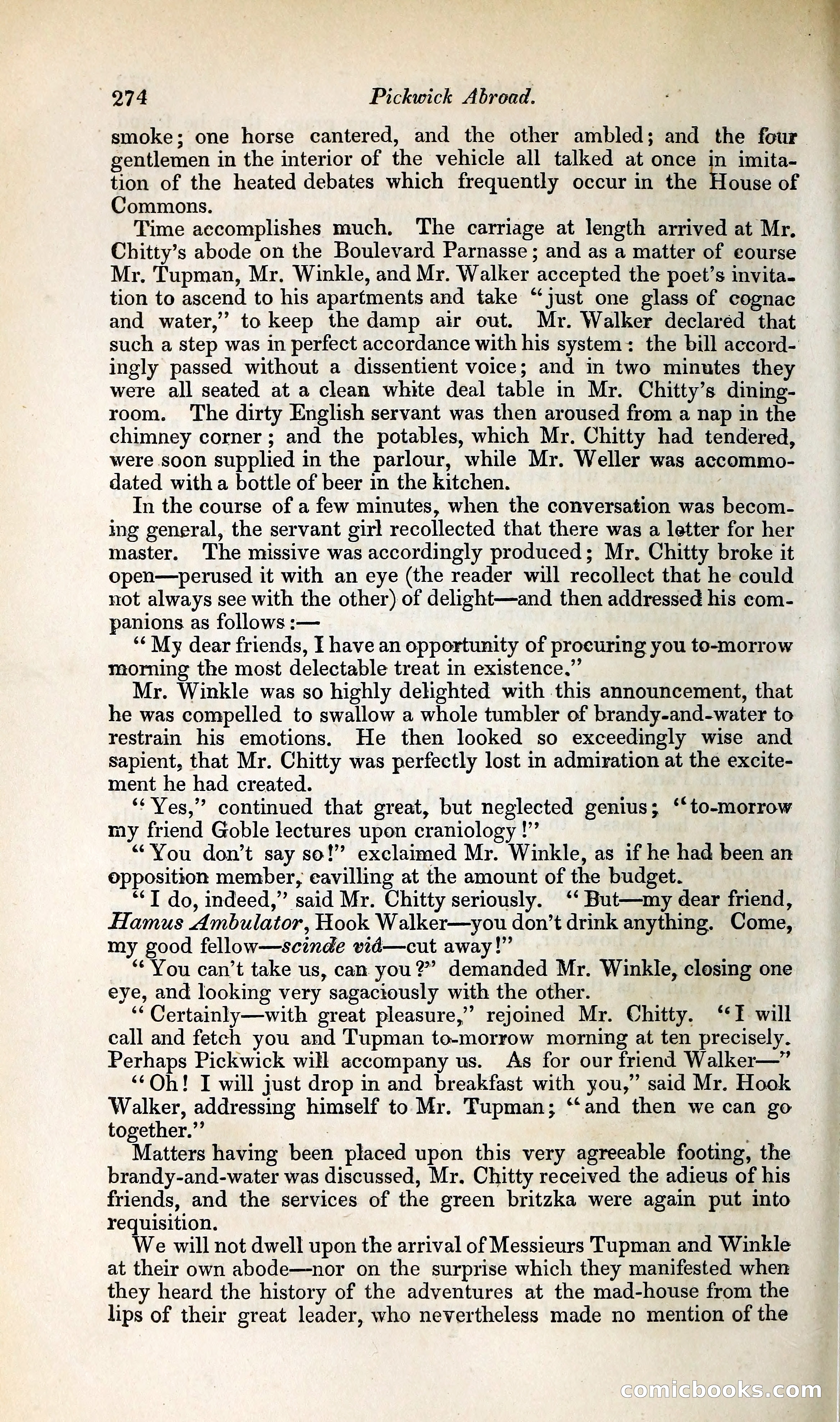 Pickwick Abroad: or, The Tour in France — page 335 of 392