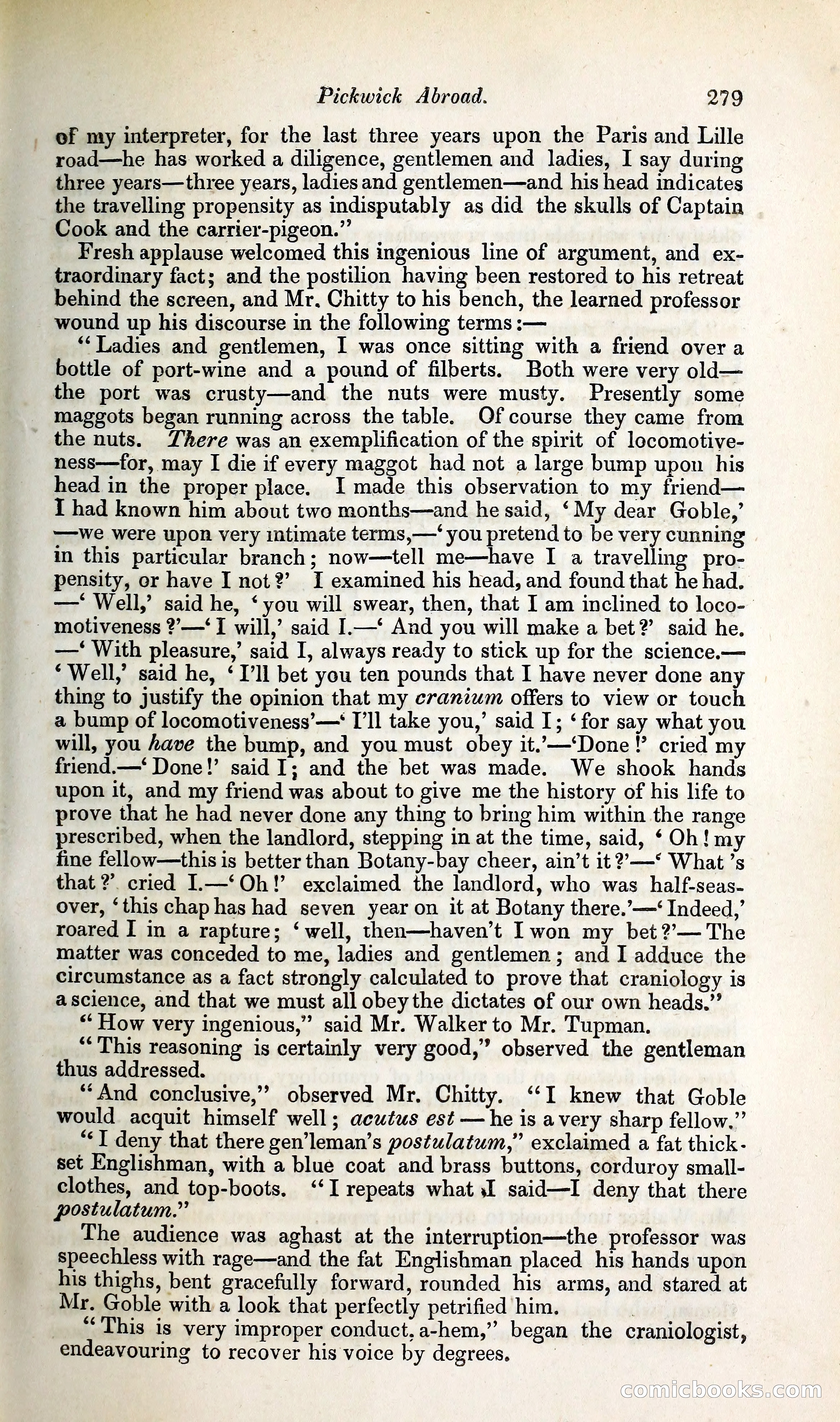 Pickwick Abroad: or, The Tour in France — page 340 of 392
