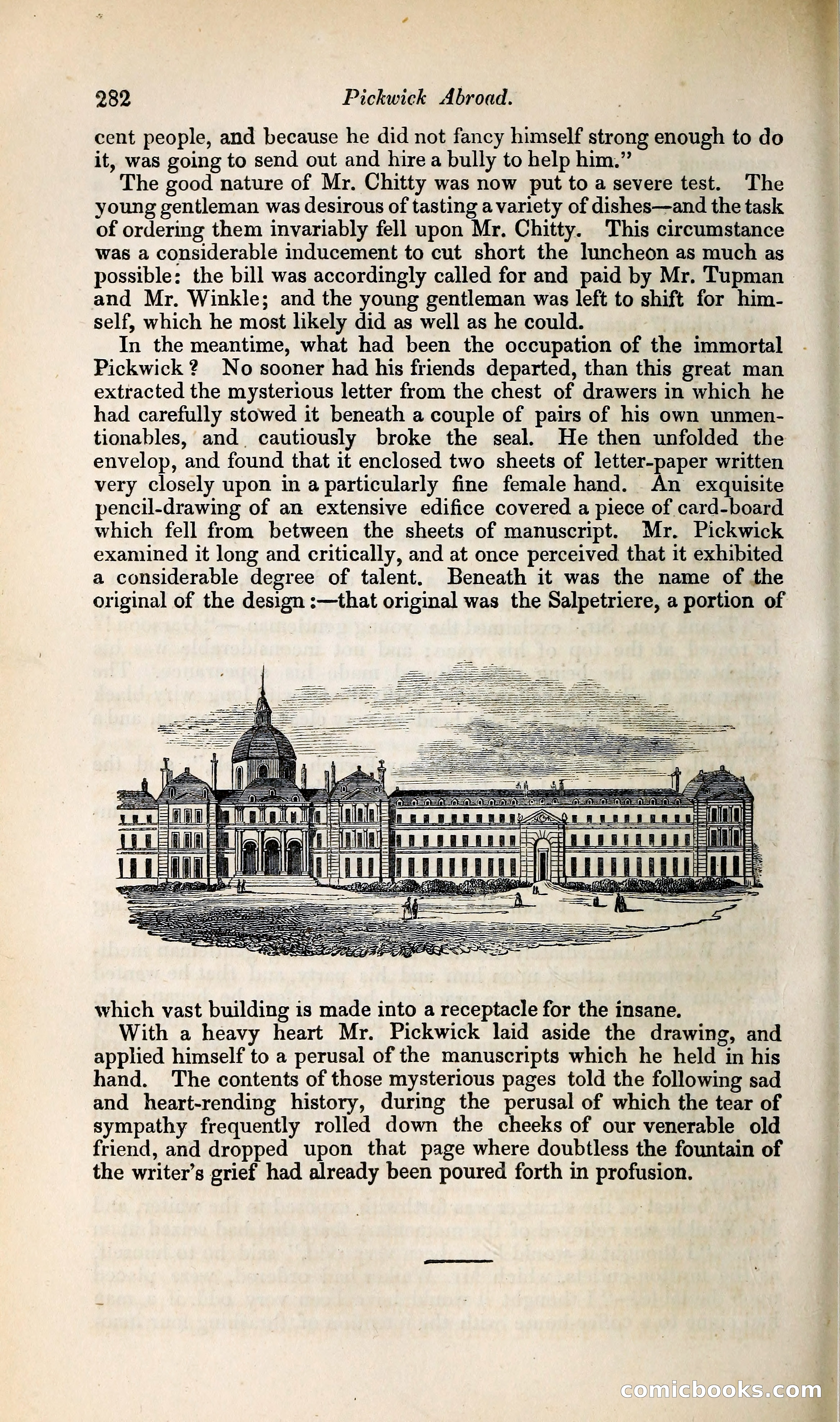 Pickwick Abroad: or, The Tour in France — page 343 of 392