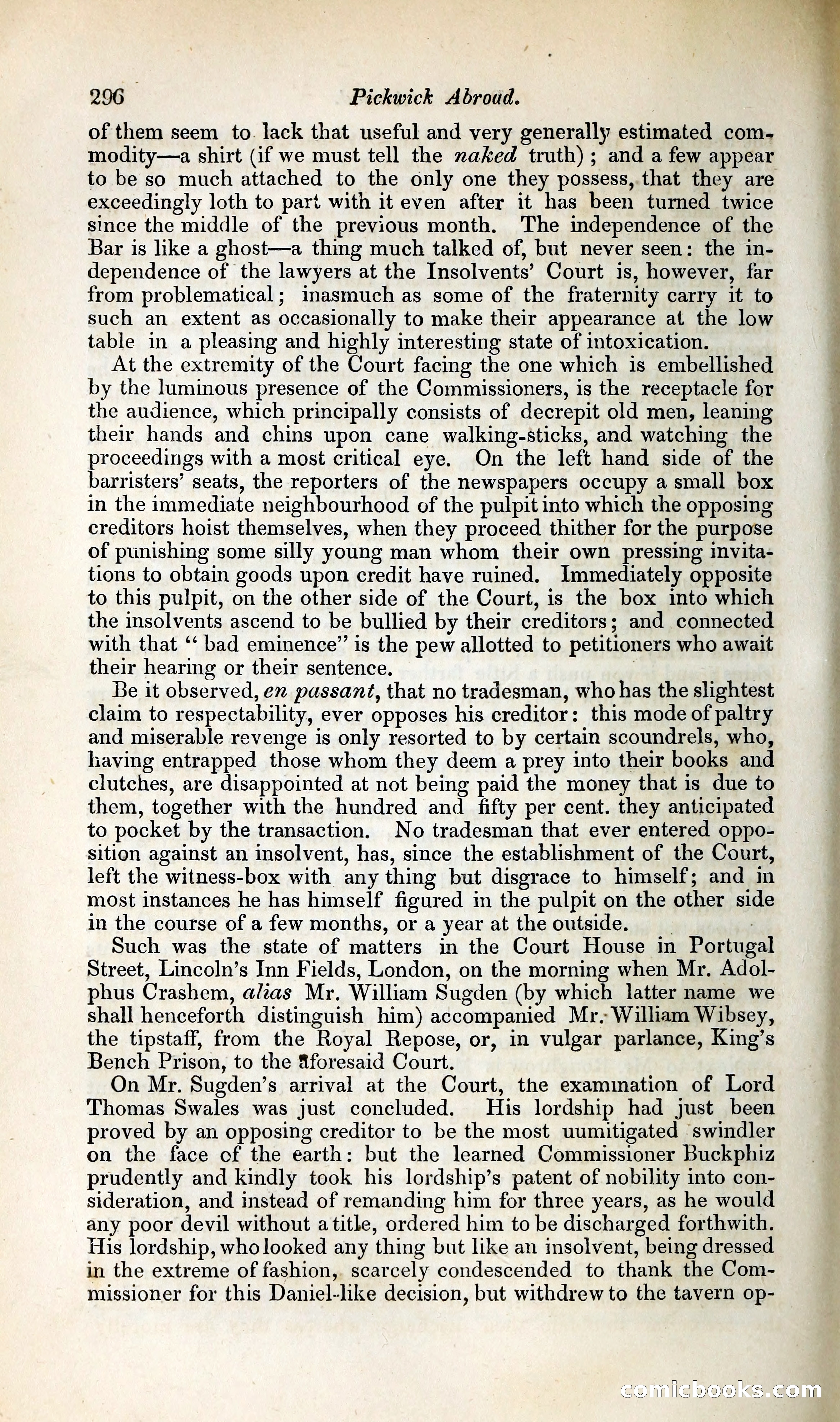 Pickwick Abroad: or, The Tour in France — page 357 of 392