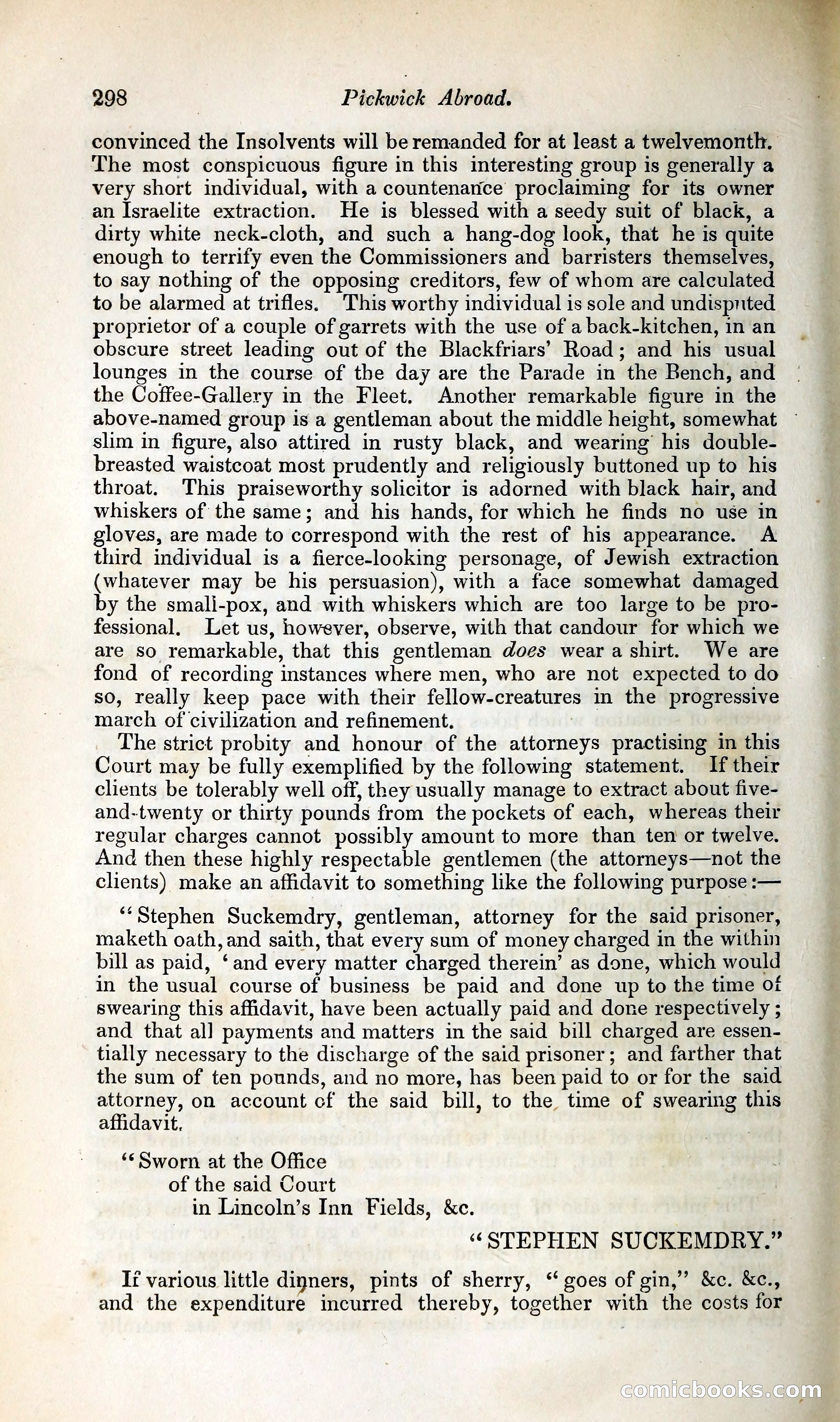 Pickwick Abroad: or, The Tour in France — page 359 of 392