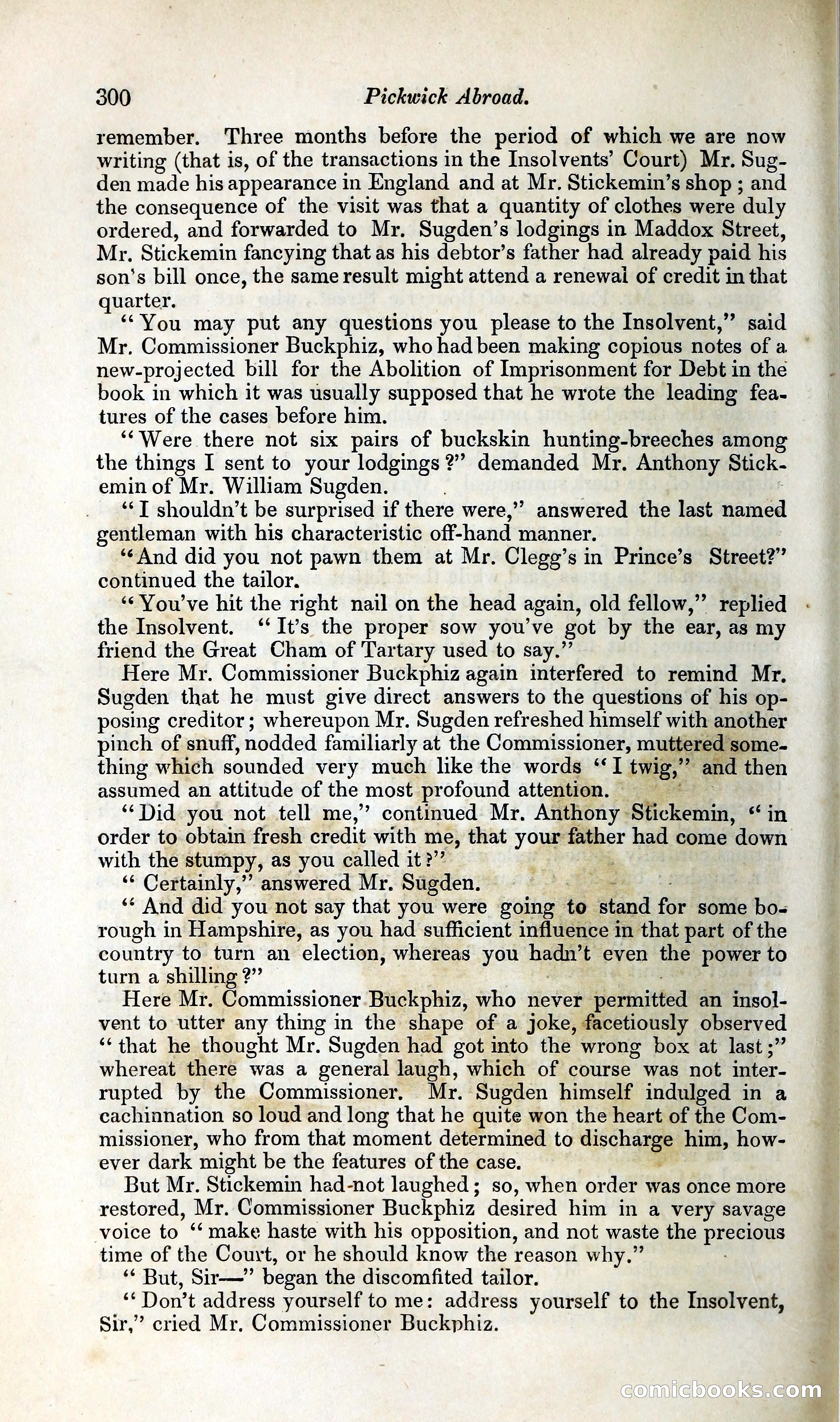 Pickwick Abroad: or, The Tour in France — page 361 of 392