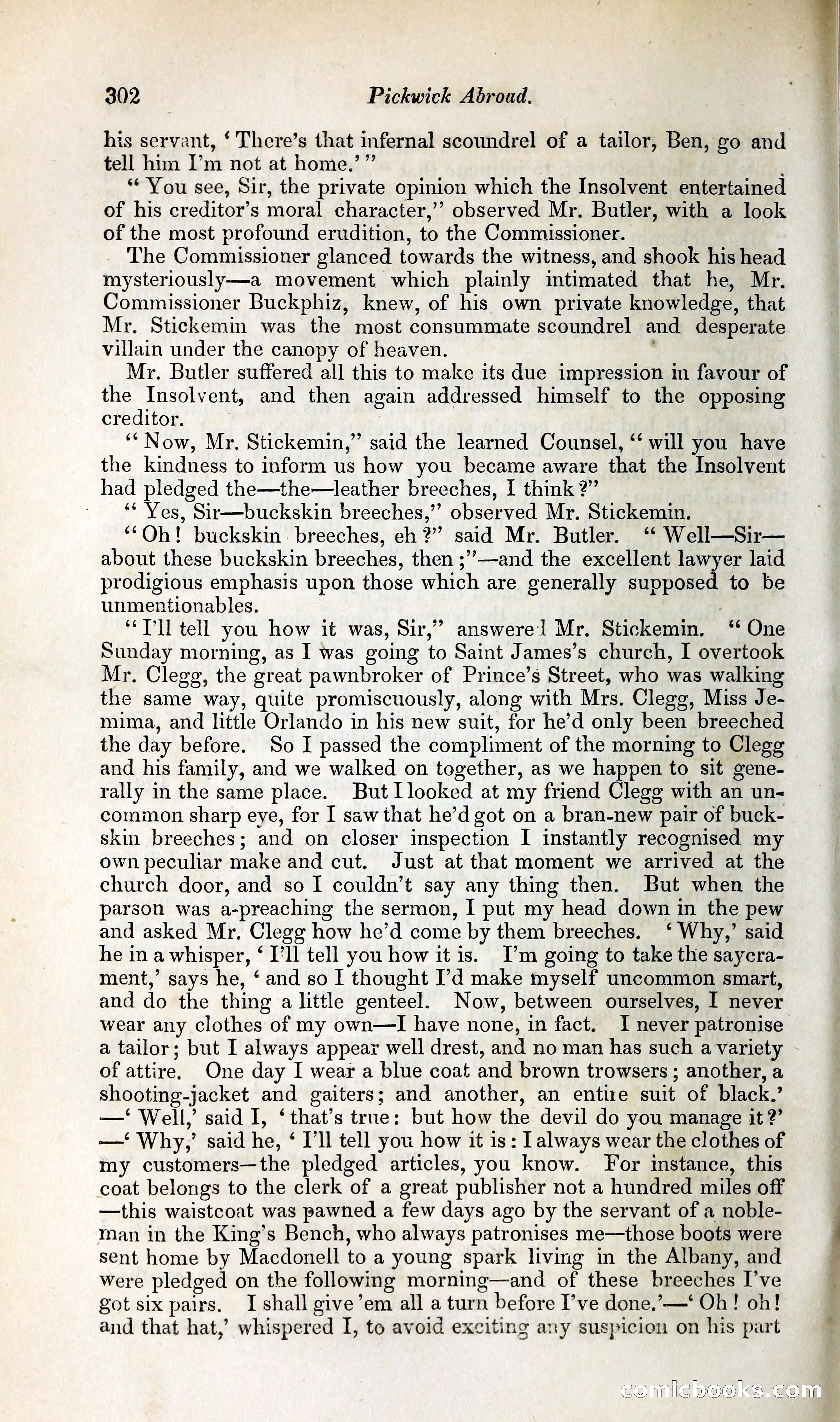 Pickwick Abroad: or, The Tour in France — page 365 of 392