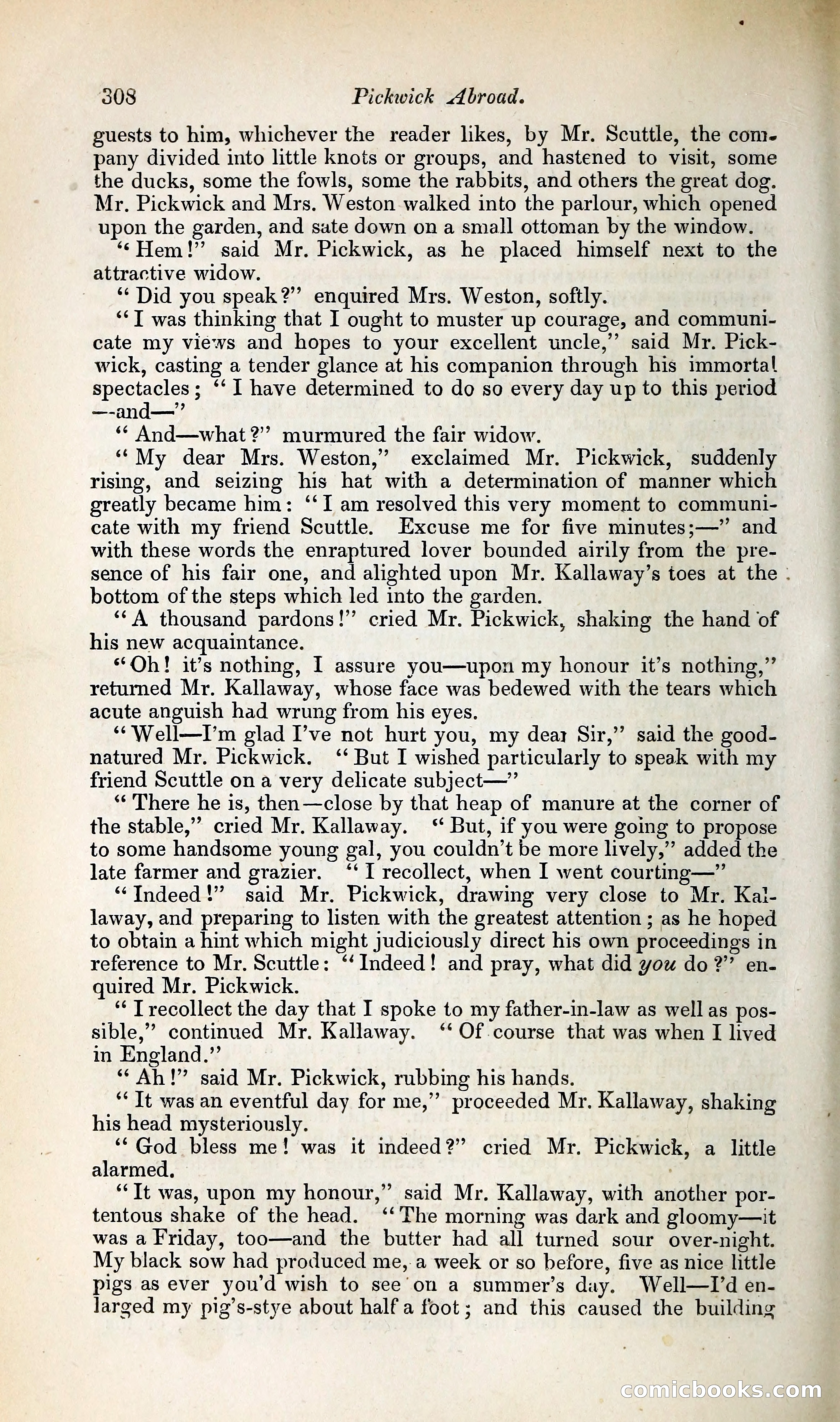 Pickwick Abroad: or, The Tour in France — page 371 of 392