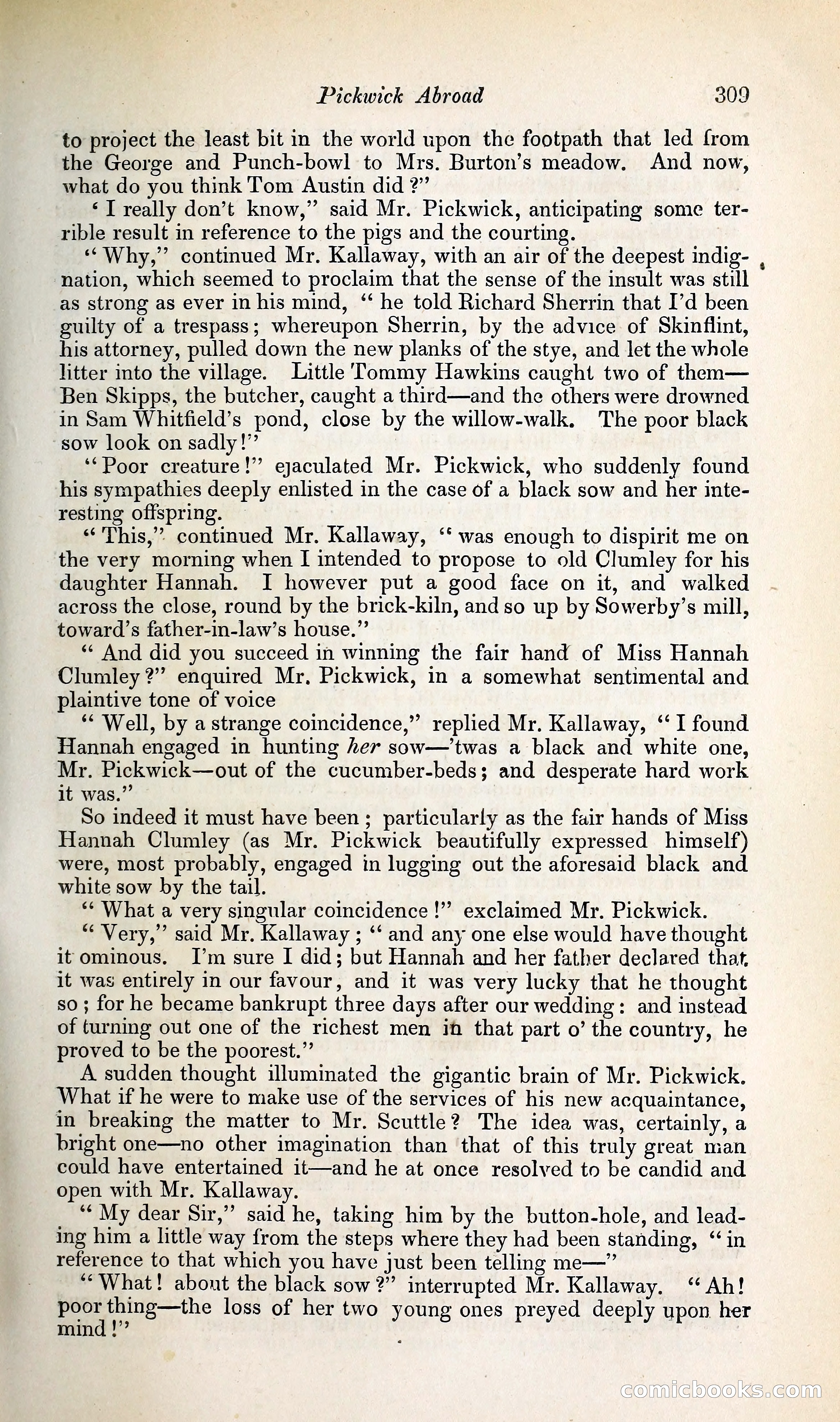 Pickwick Abroad: or, The Tour in France — page 372 of 392