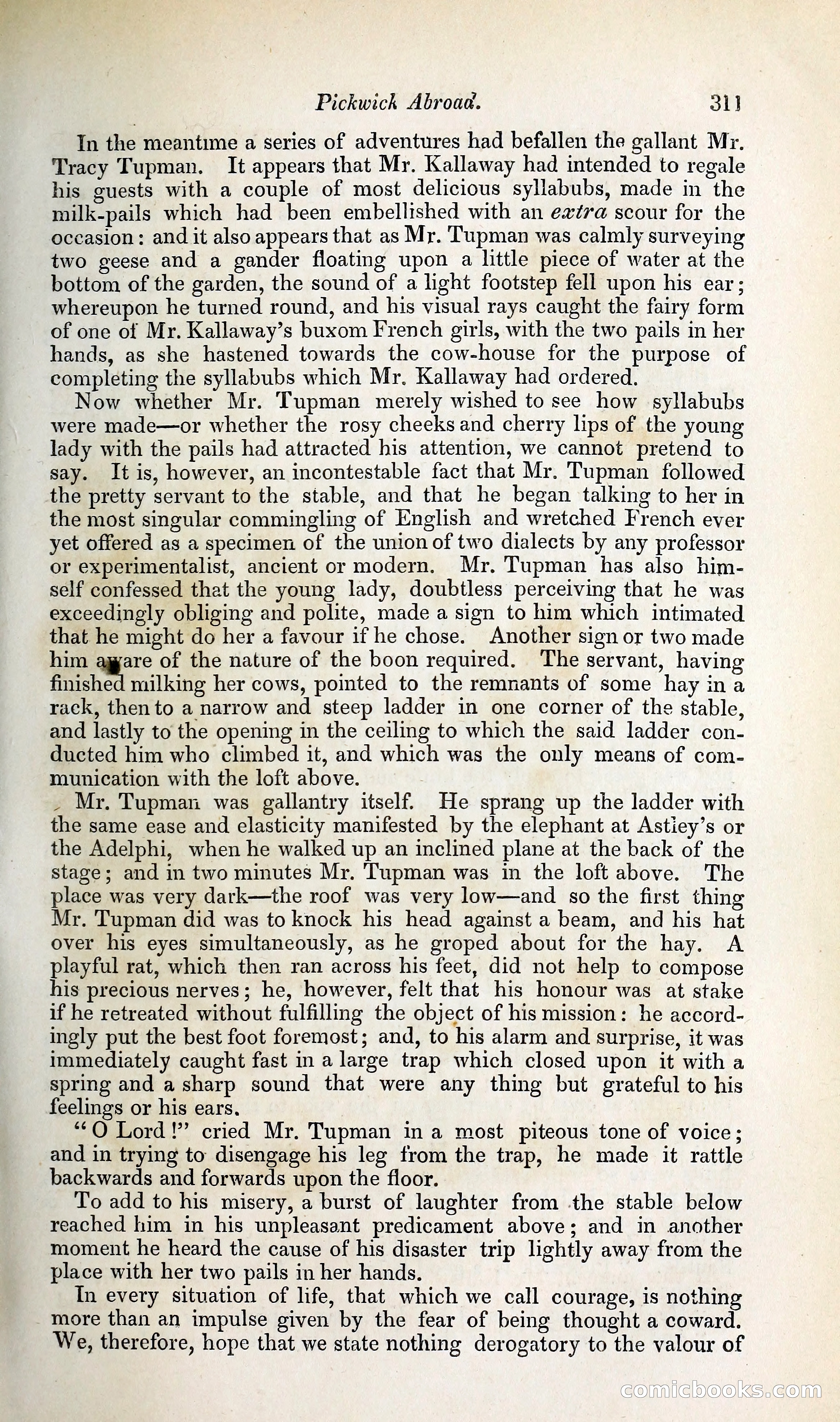 Pickwick Abroad: or, The Tour in France — page 374 of 392