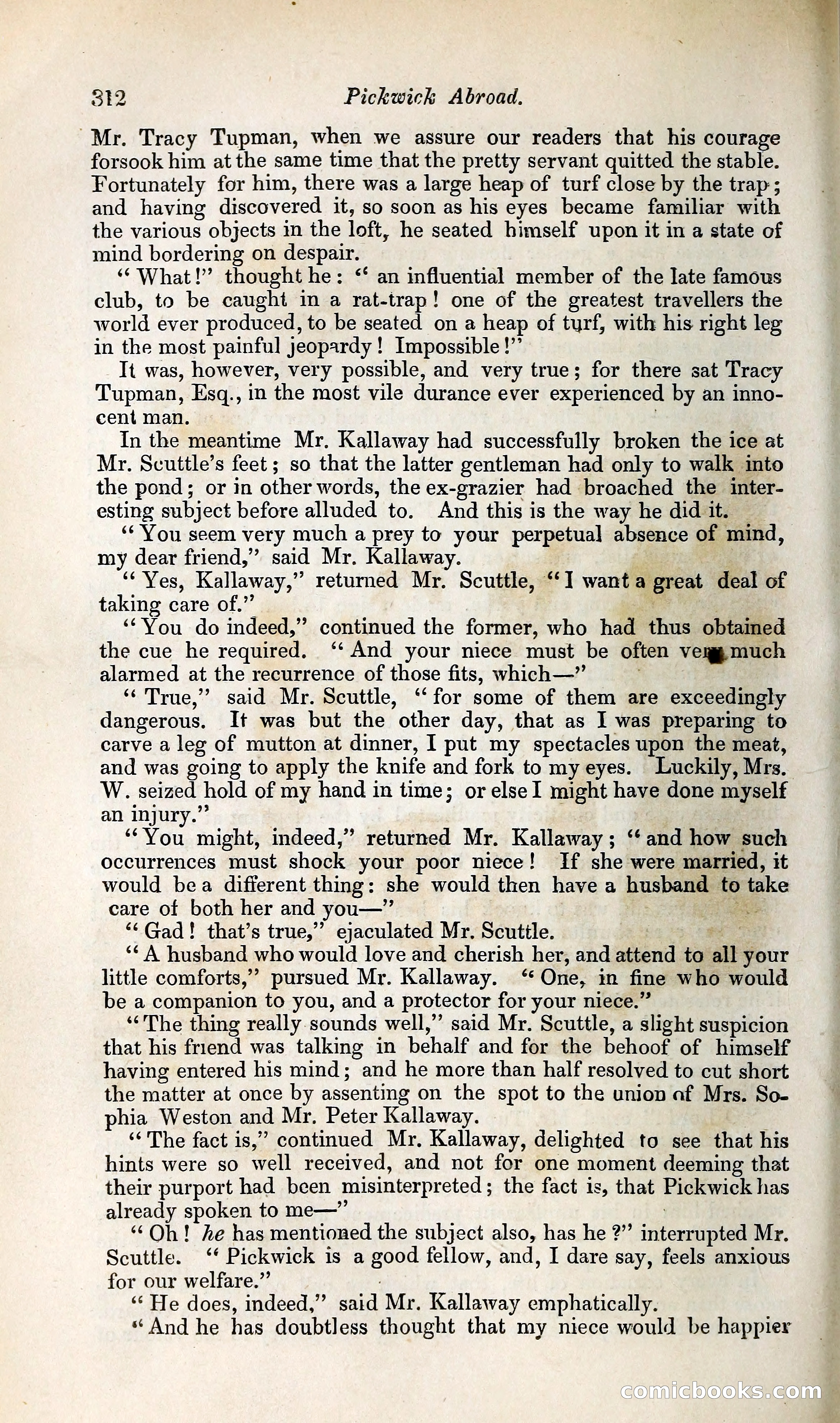 Pickwick Abroad: or, The Tour in France — page 375 of 392