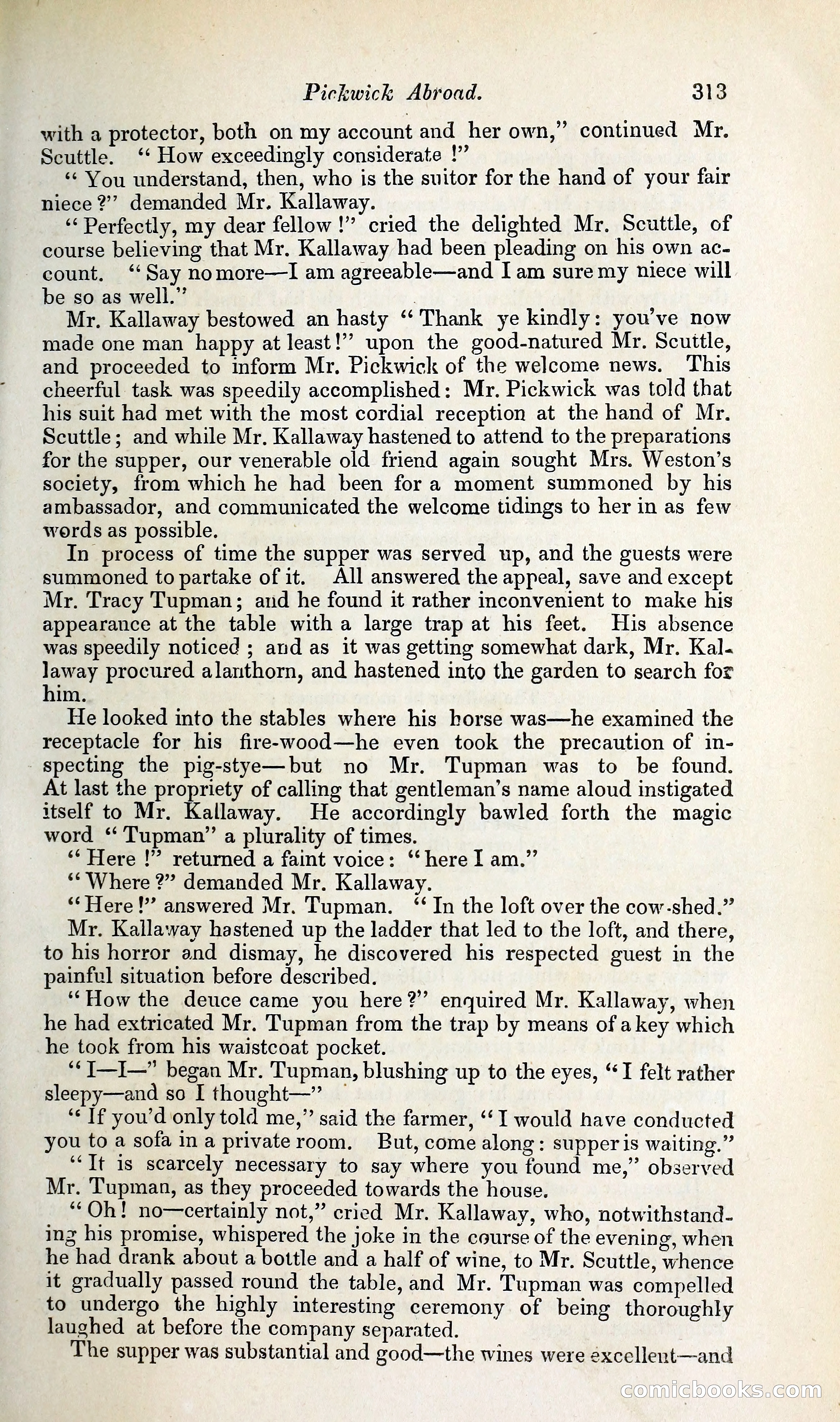 Pickwick Abroad: or, The Tour in France — page 378 of 392