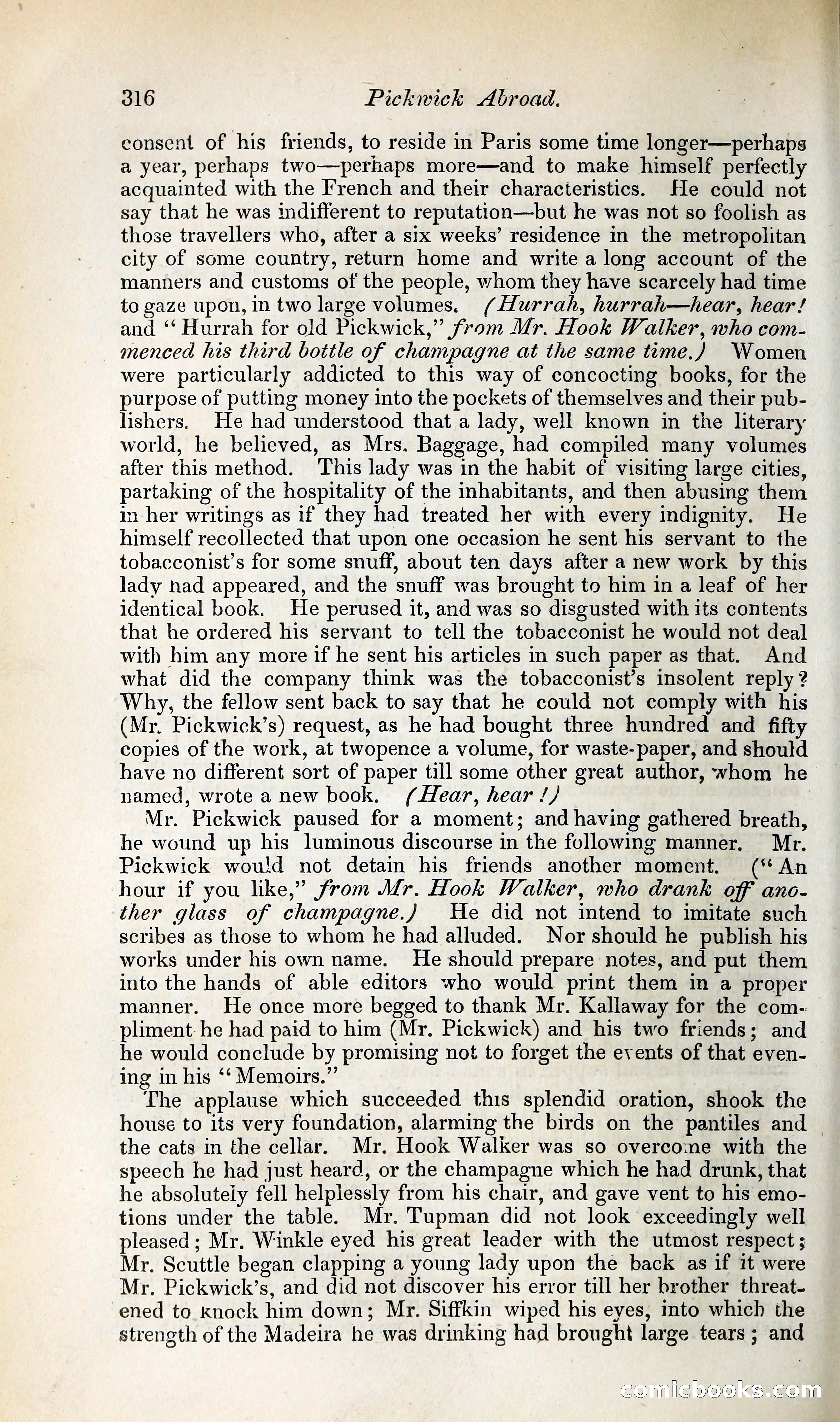 Pickwick Abroad: or, The Tour in France — page 381 of 392