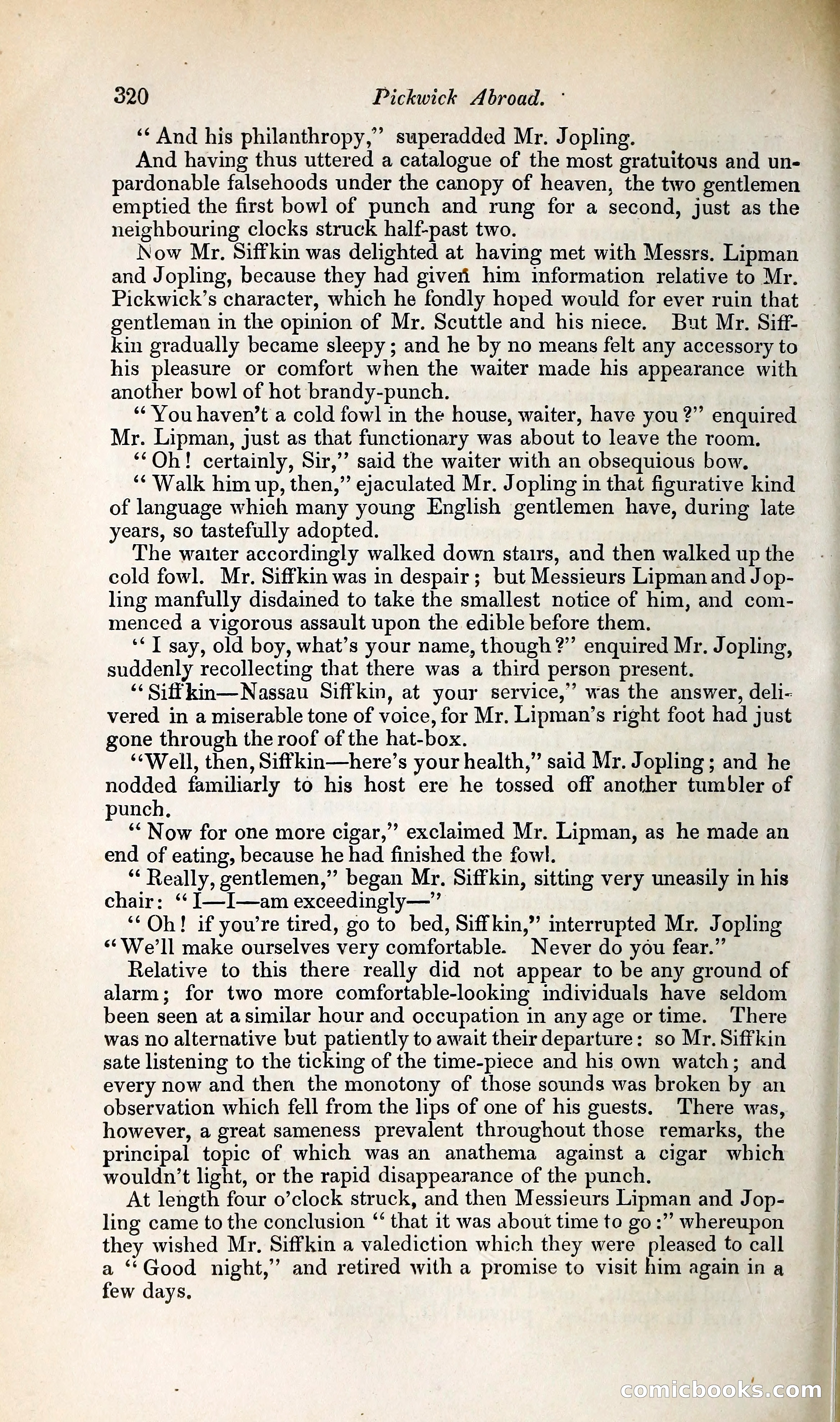 Pickwick Abroad: or, The Tour in France — page 385 of 392