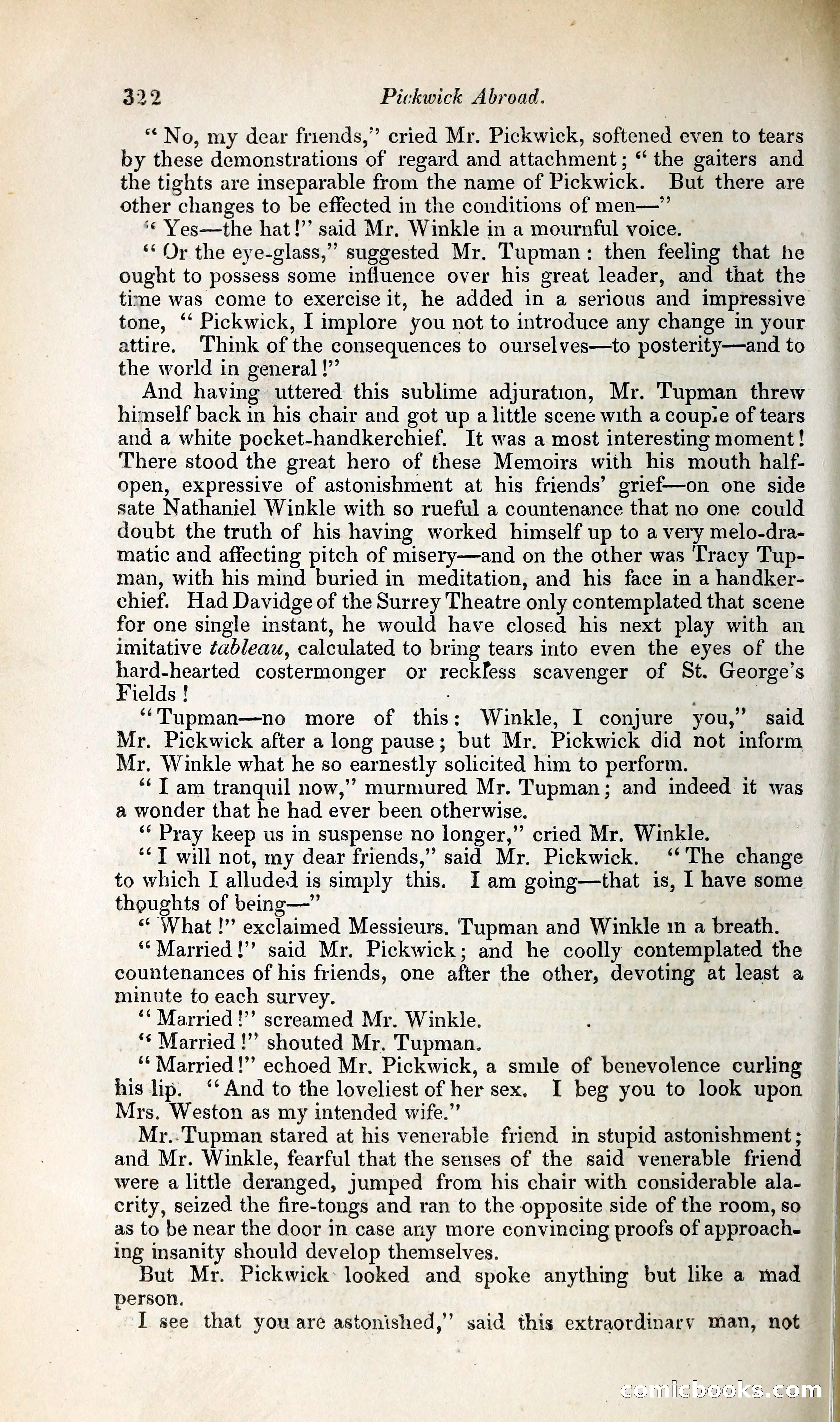 Pickwick Abroad: or, The Tour in France — page 387 of 392