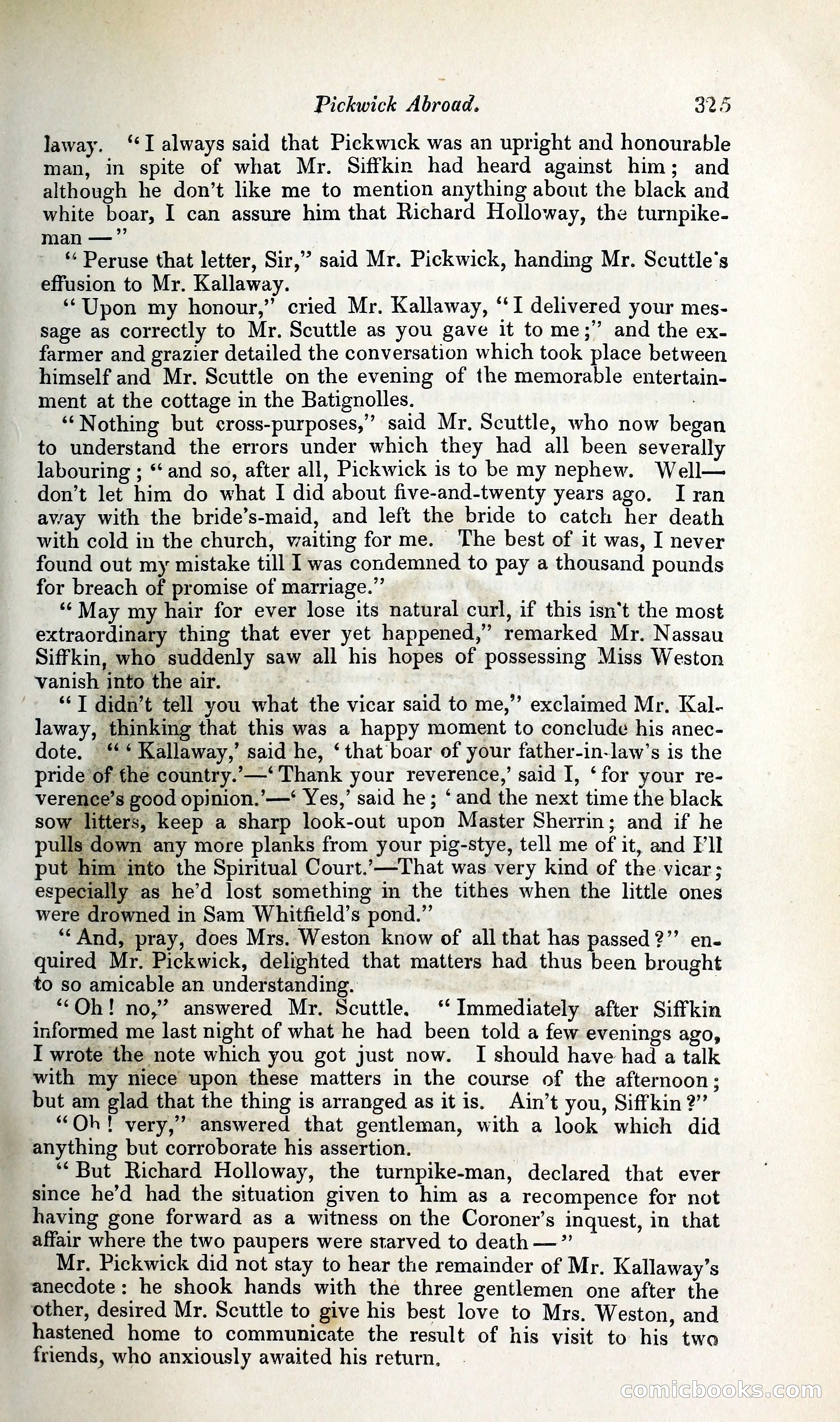 Pickwick Abroad: or, The Tour in France — page 392 of 392