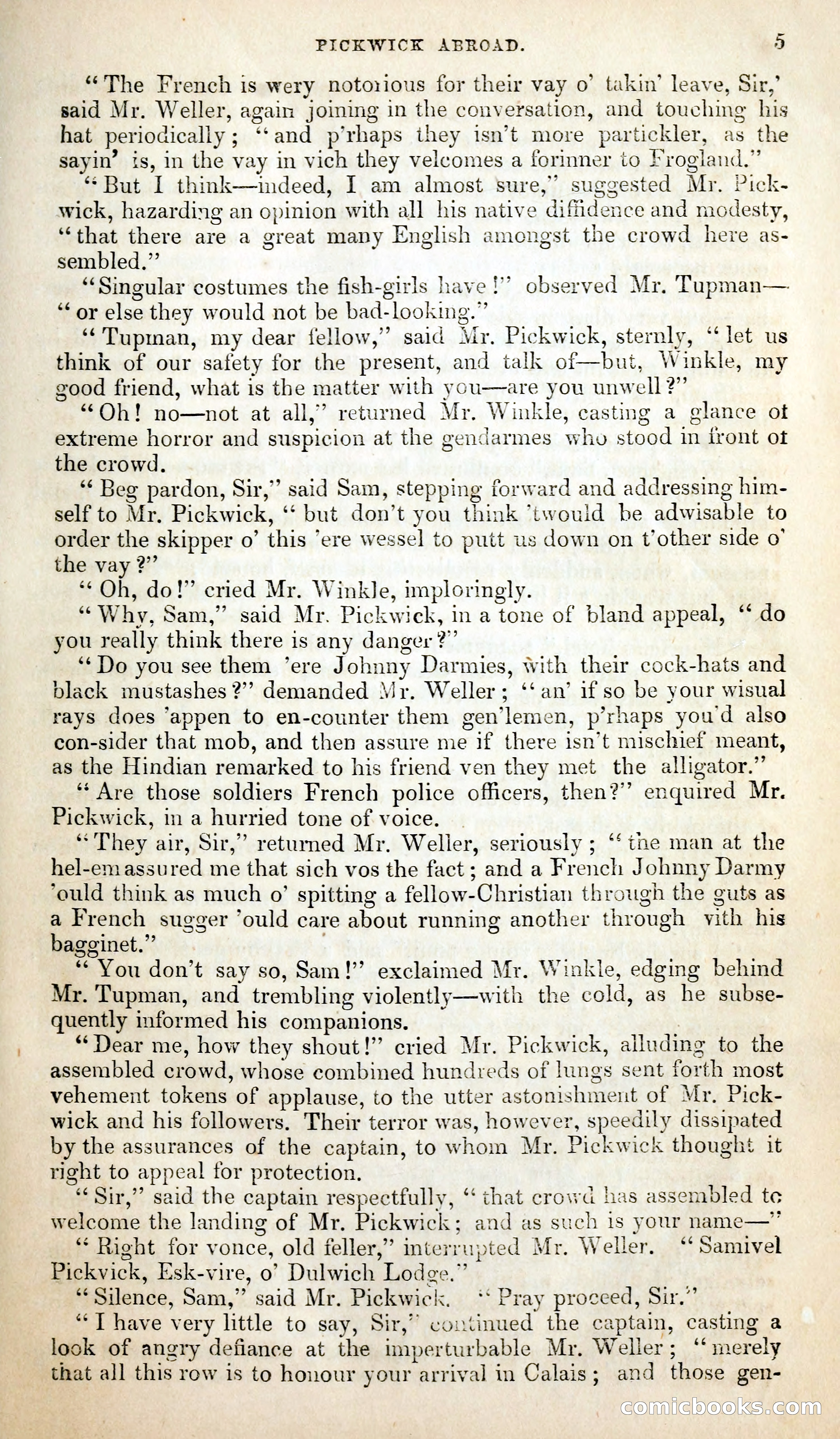 Pickwick Abroad; or, The Tour in France — page 18 of 399