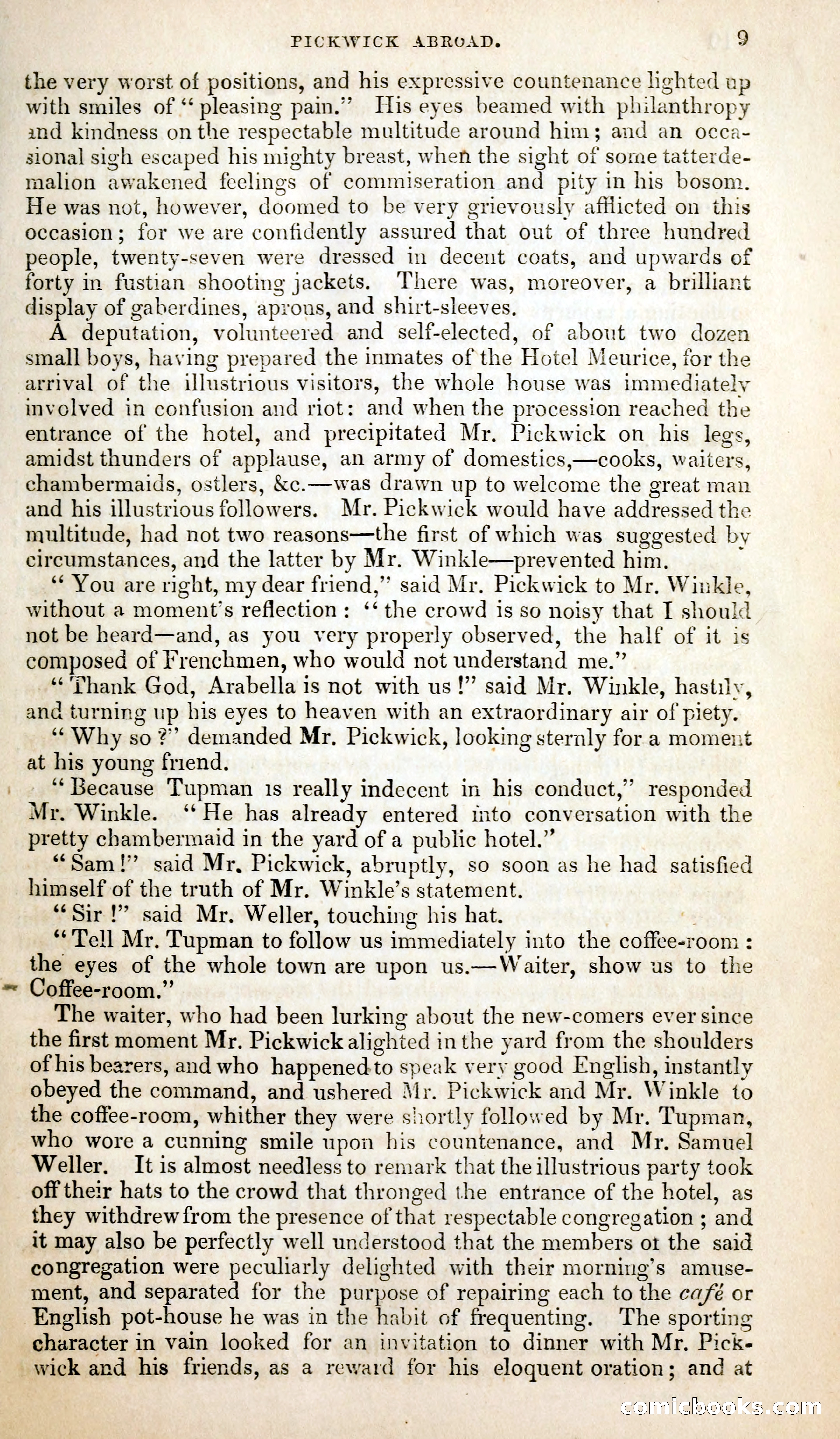 Pickwick Abroad; or, The Tour in France — page 22 of 399