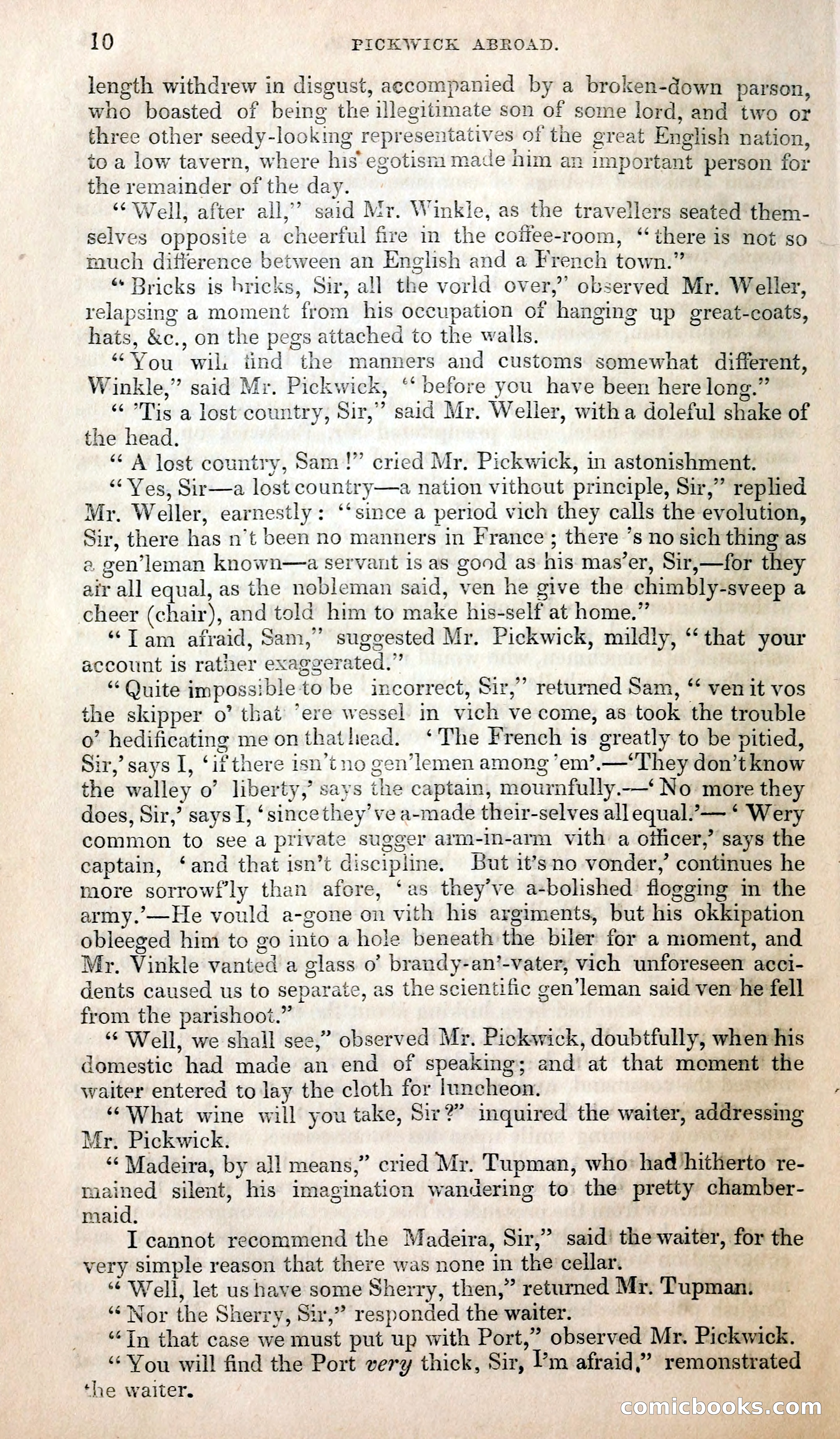 Pickwick Abroad; or, The Tour in France — page 23 of 399