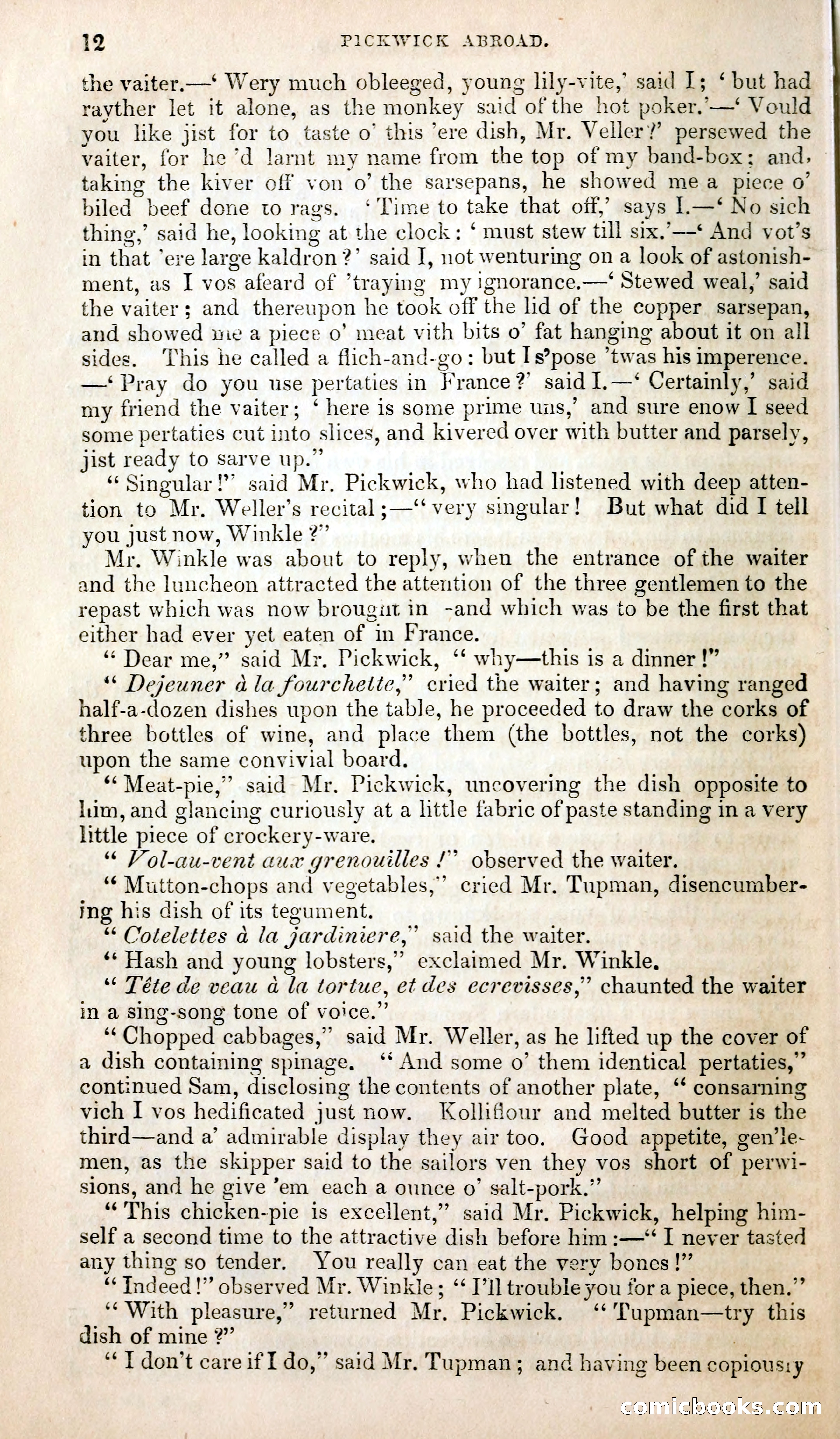 Pickwick Abroad; or, The Tour in France — page 25 of 399