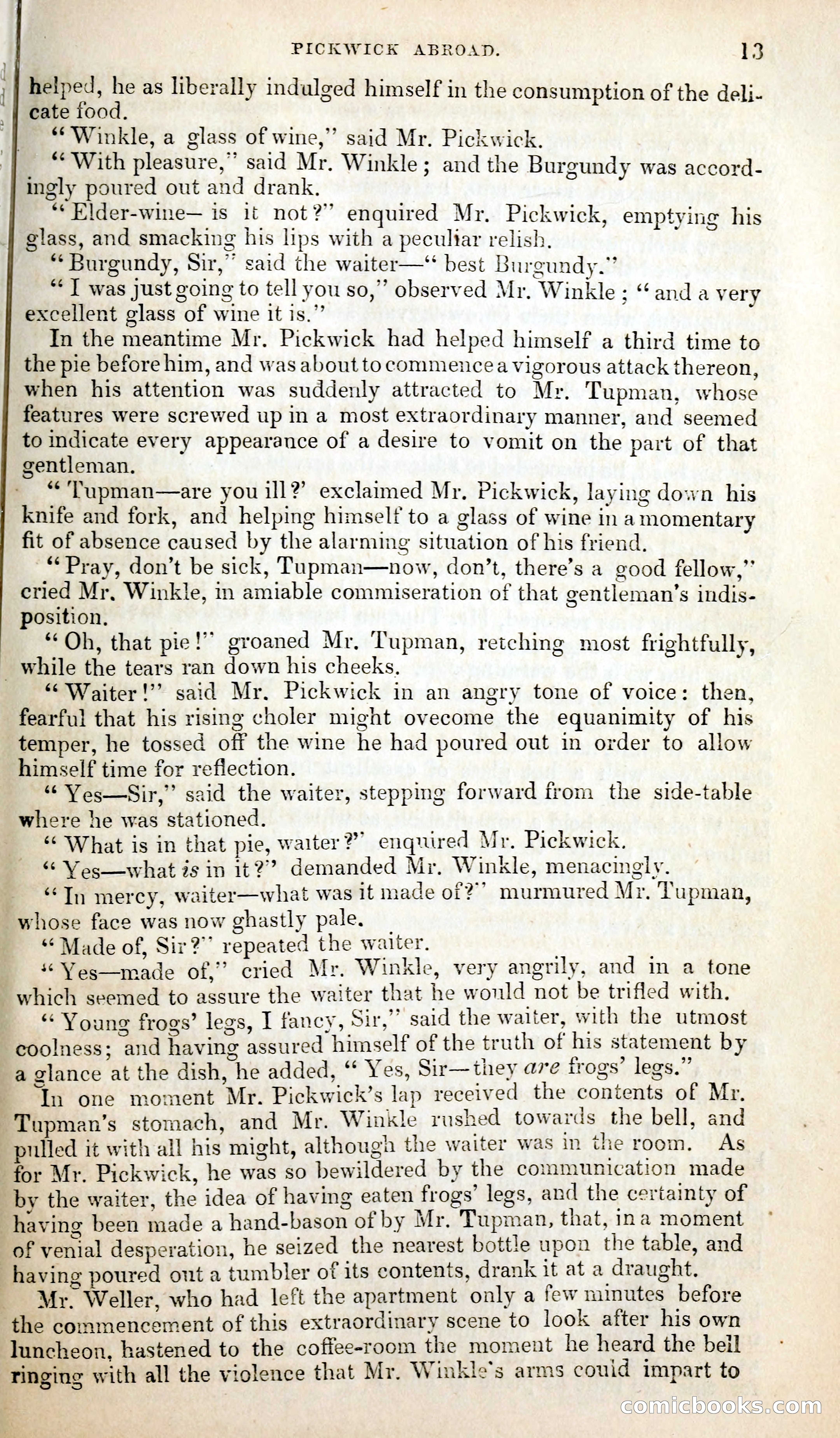 Pickwick Abroad; or, The Tour in France — page 26 of 399