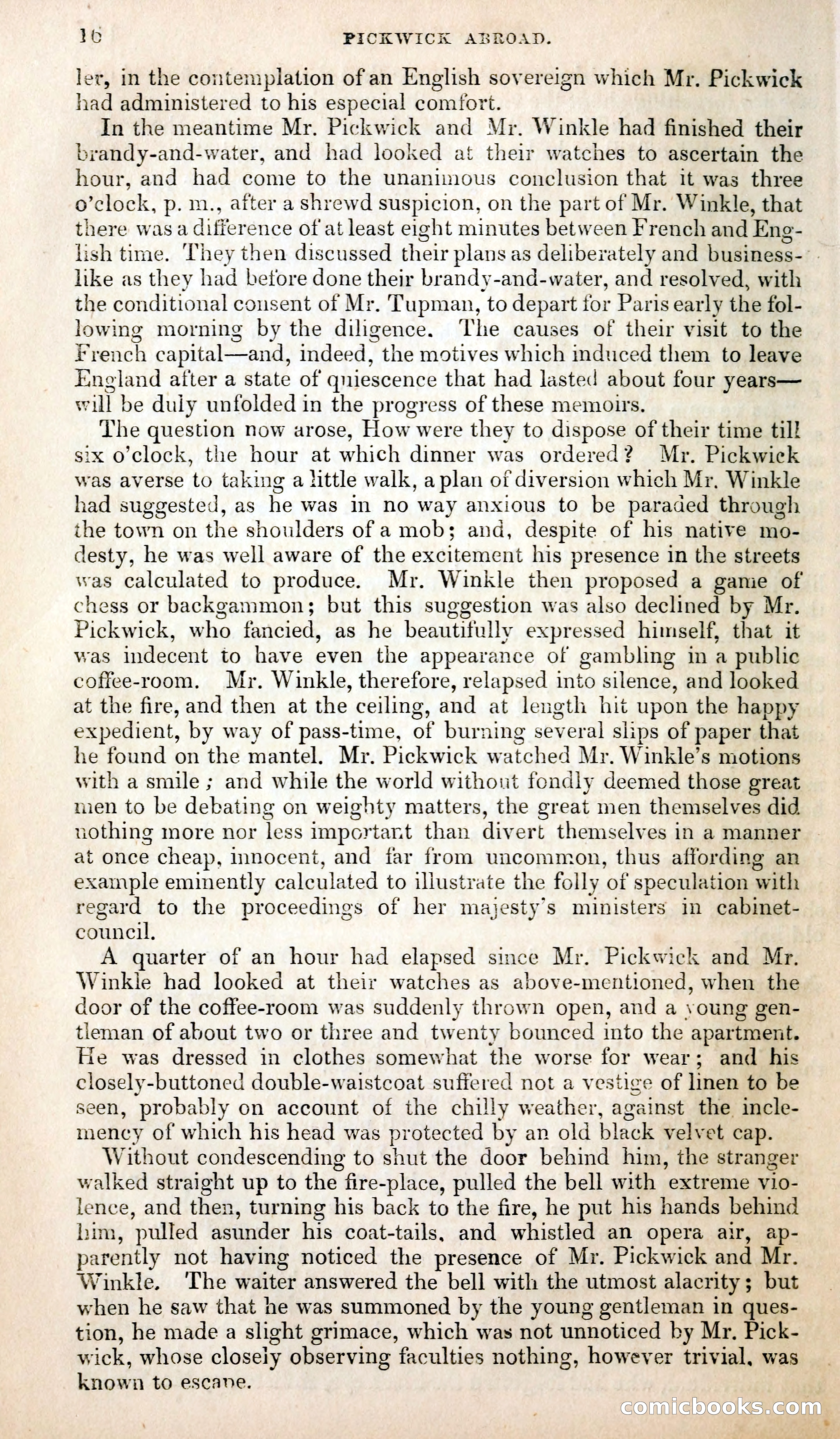 Pickwick Abroad; or, The Tour in France — page 29 of 399