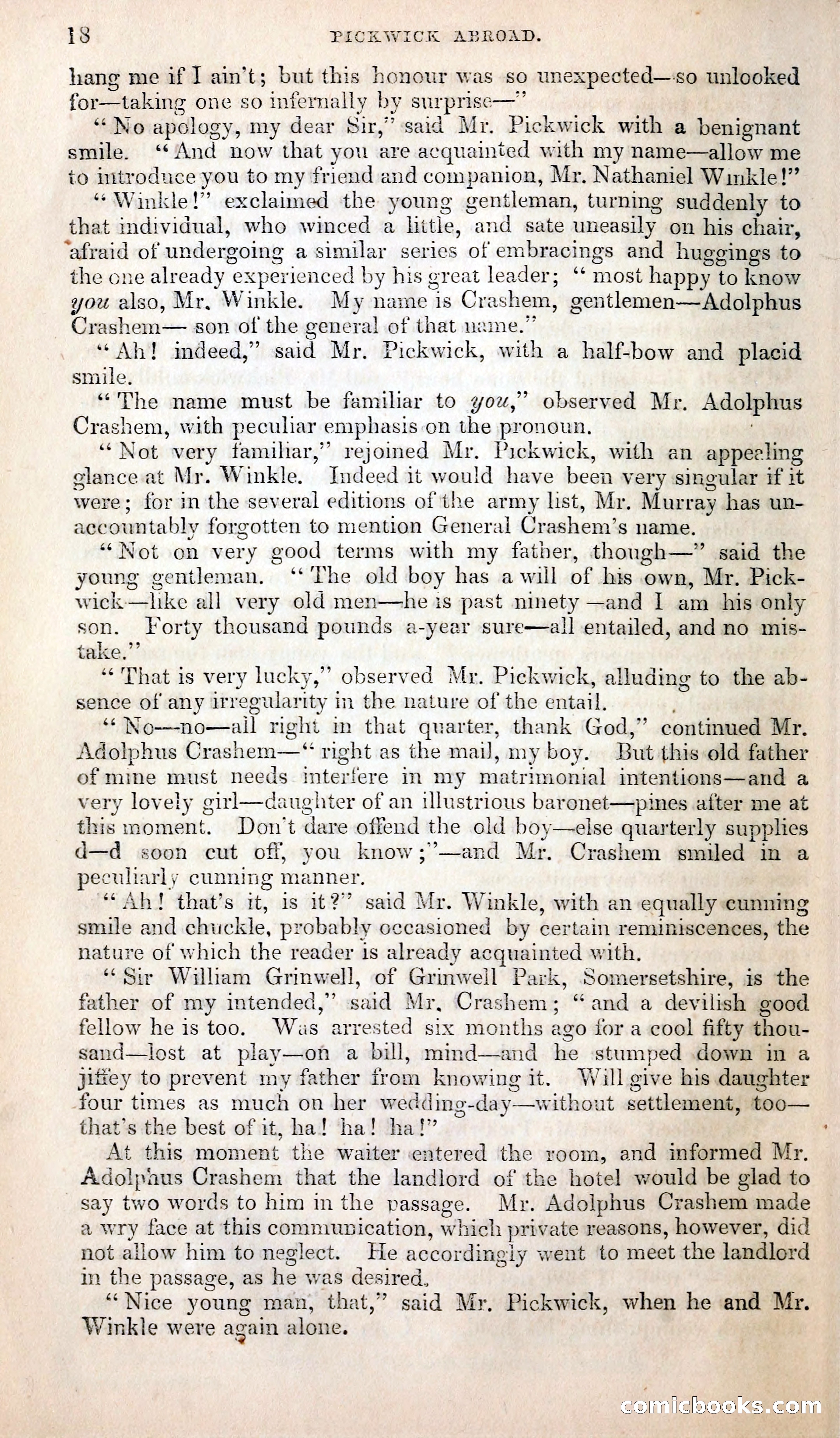 Pickwick Abroad; or, The Tour in France — page 31 of 399
