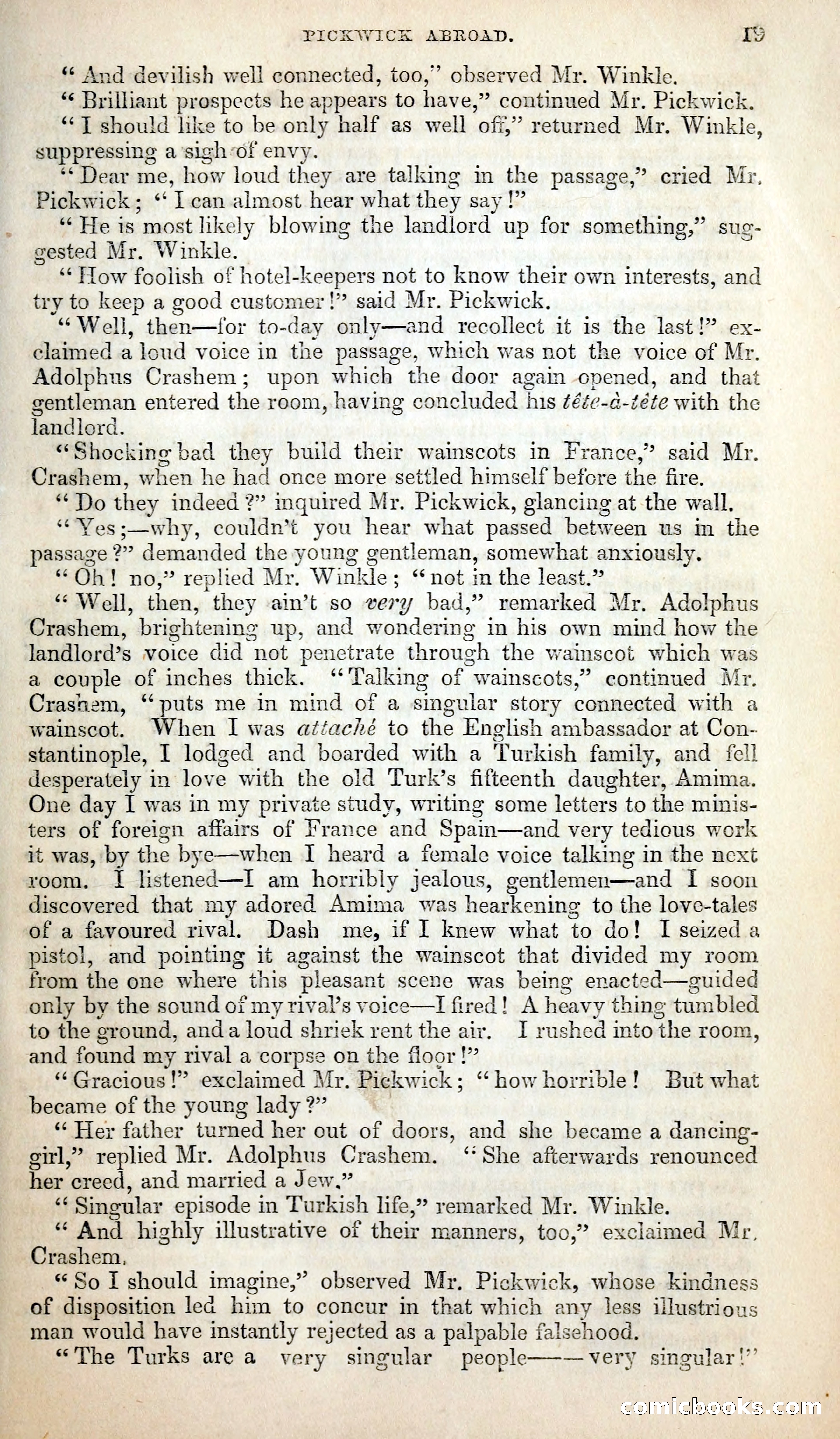 Pickwick Abroad; or, The Tour in France — page 32 of 399