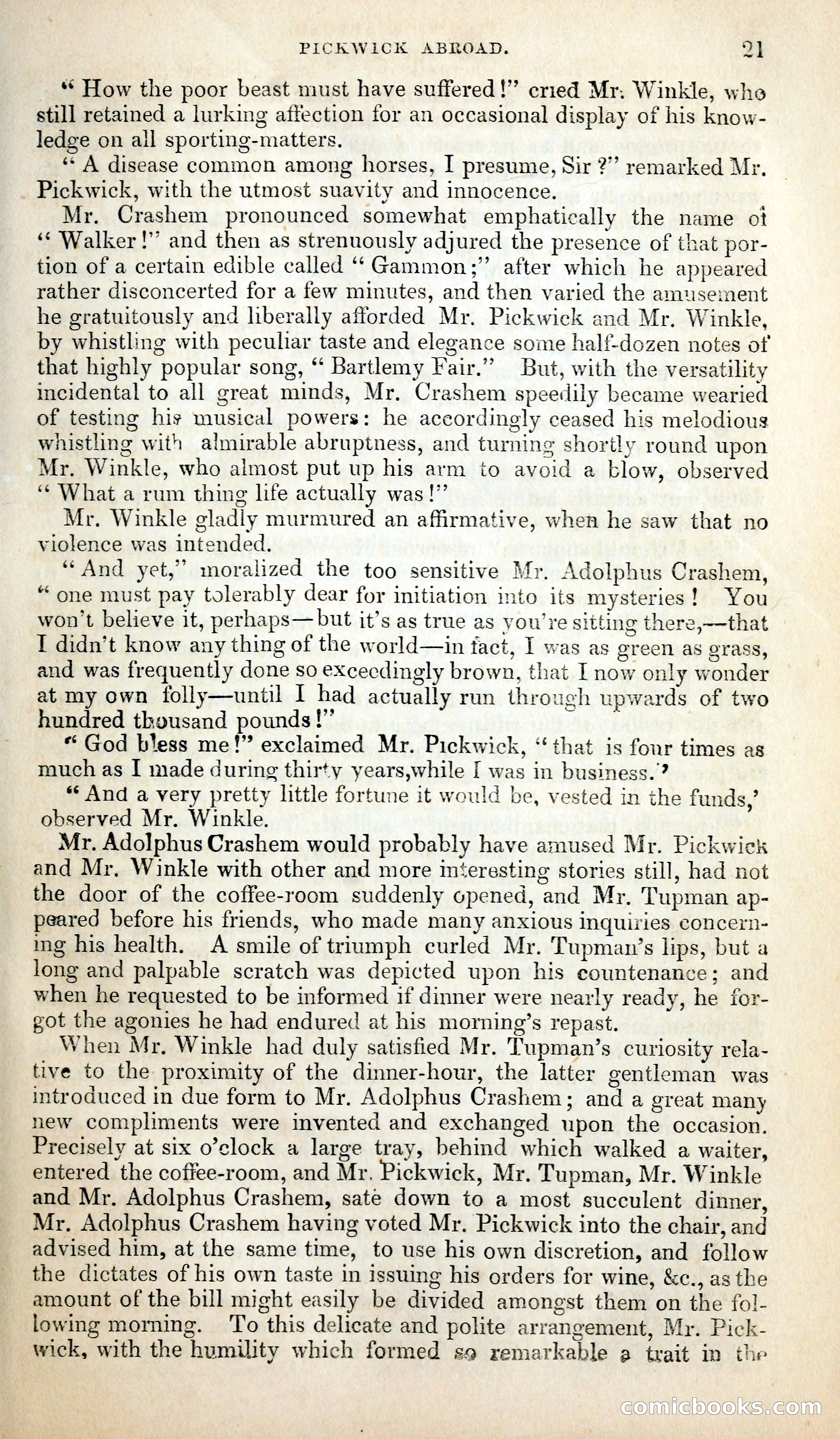 Pickwick Abroad; or, The Tour in France — page 34 of 399