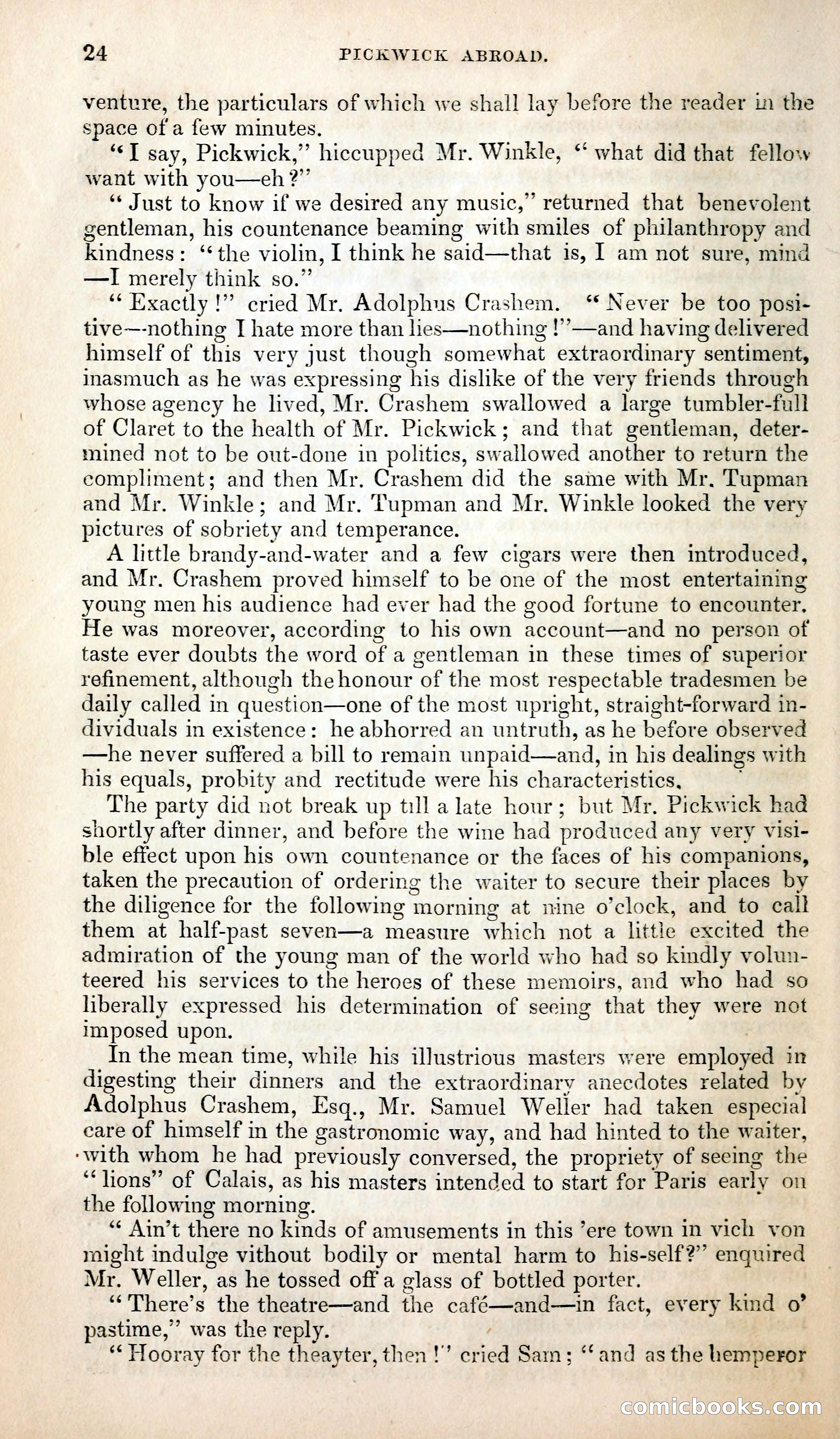 Pickwick Abroad; or, The Tour in France — page 37 of 399