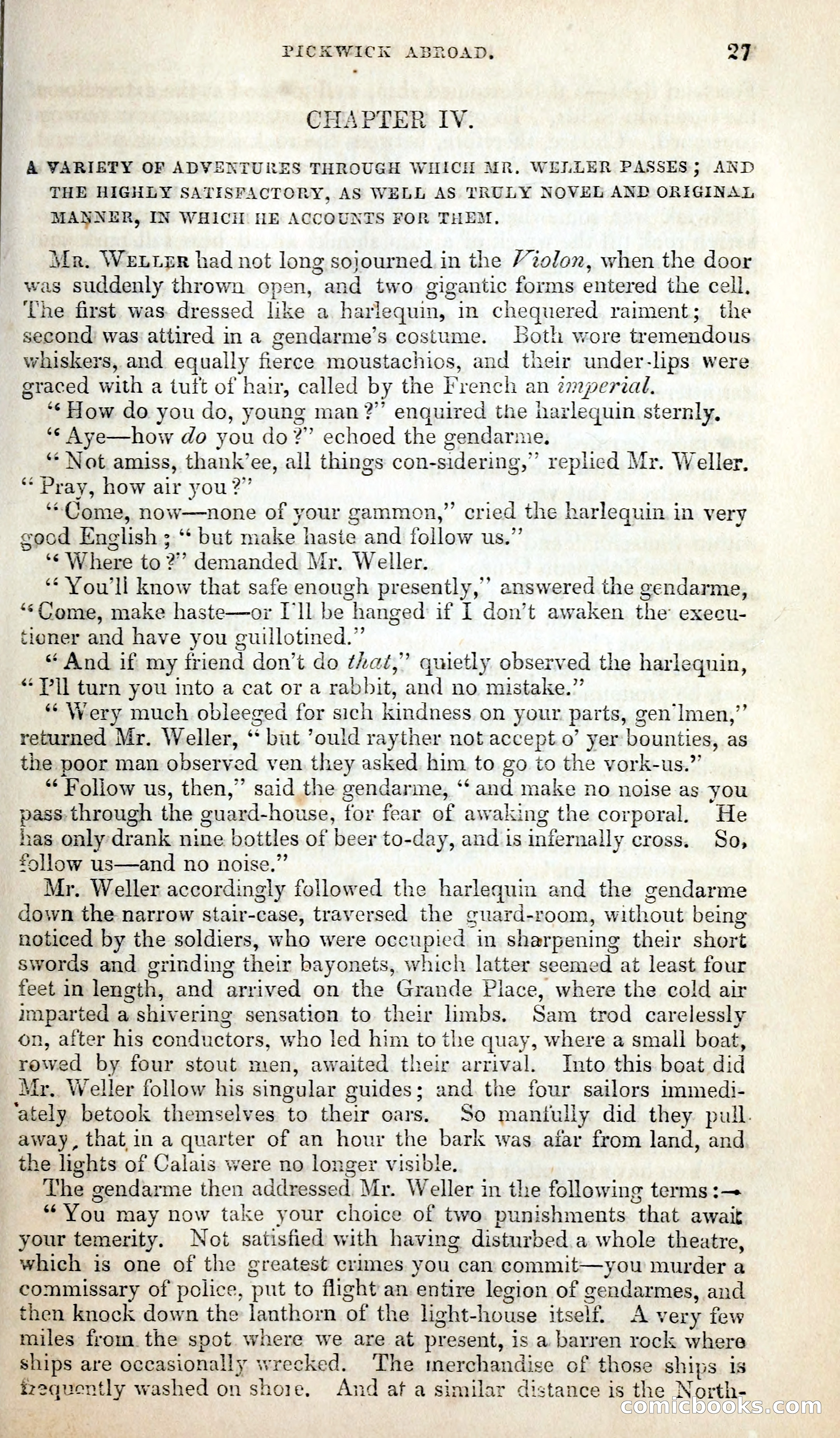 Pickwick Abroad; or, The Tour in France — page 40 of 399