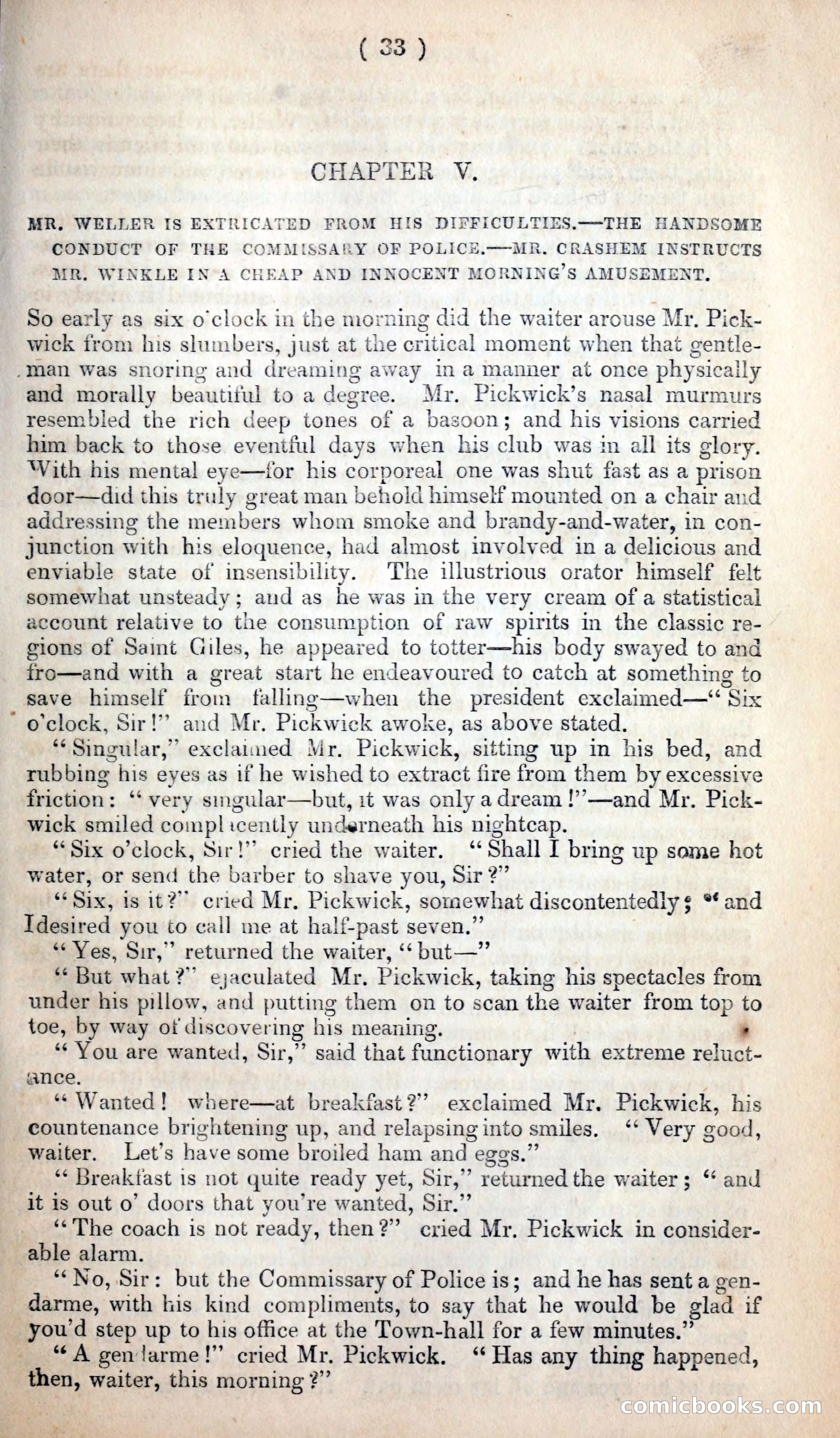 Pickwick Abroad; or, The Tour in France — page 46 of 399